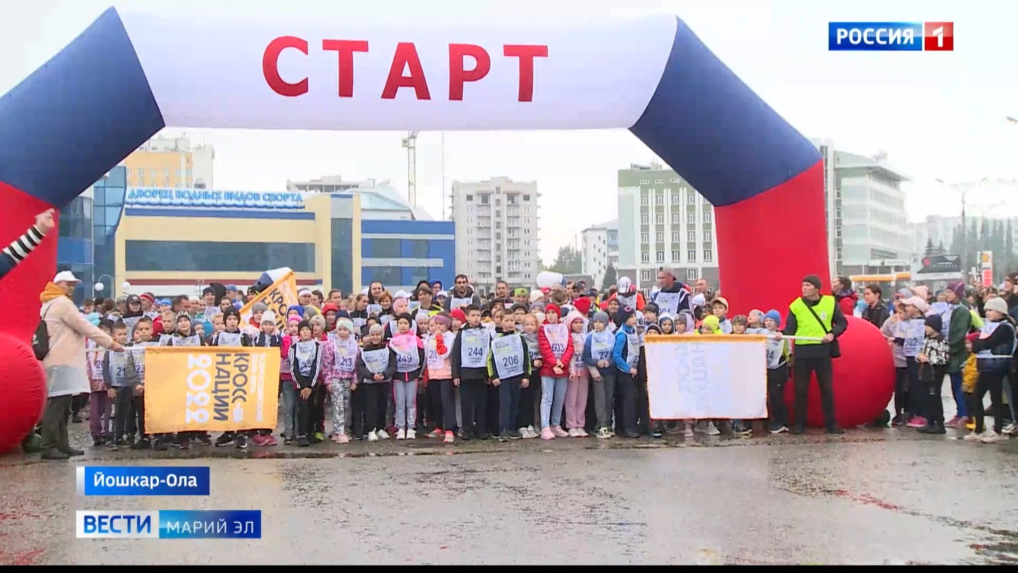 От 2 до 75: в забеге "Кросс Нации" приняли участие жители Марий Эл разного возраста