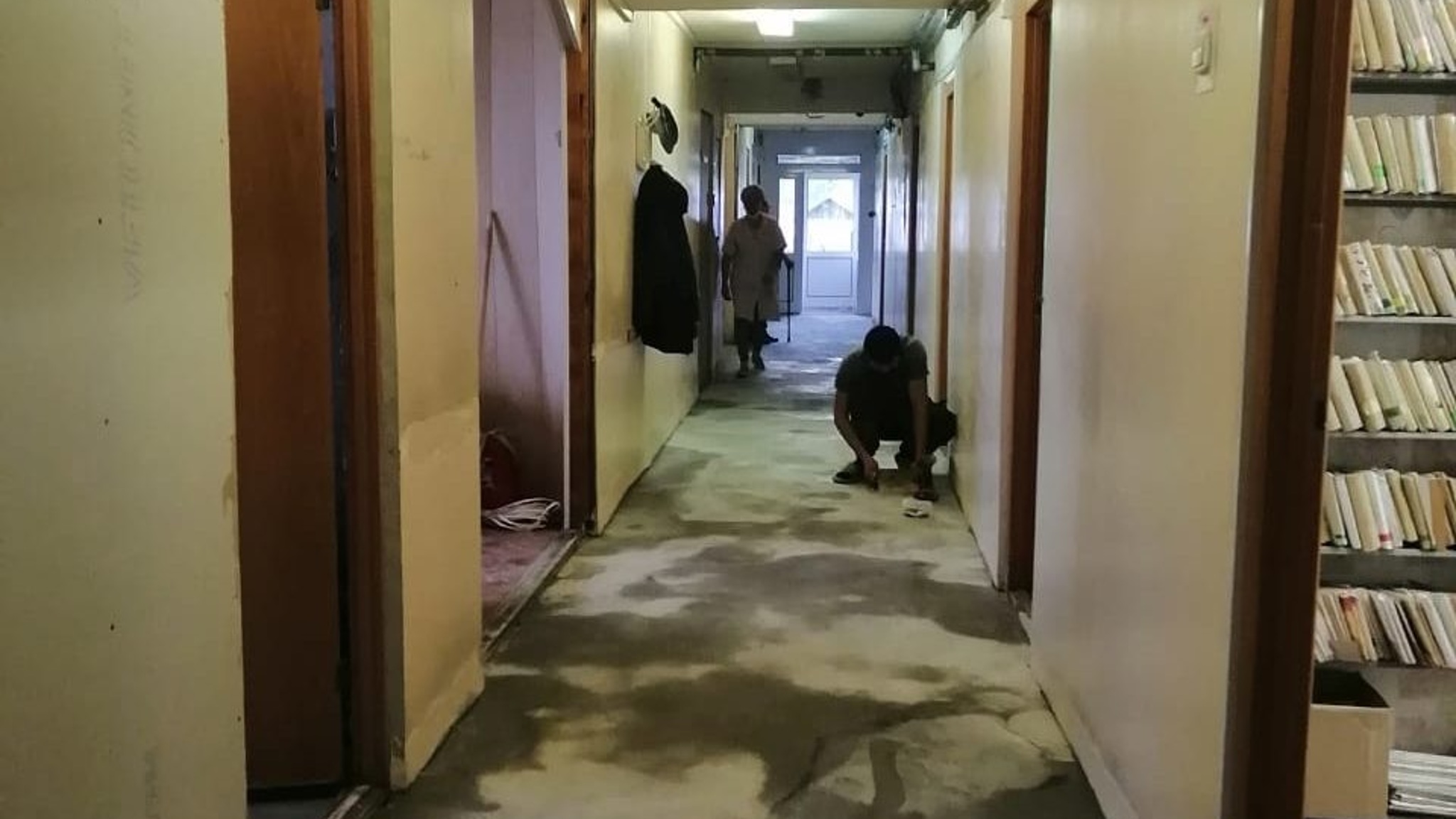 В Толвуйской амбулатории продолжается капитальный ремонт