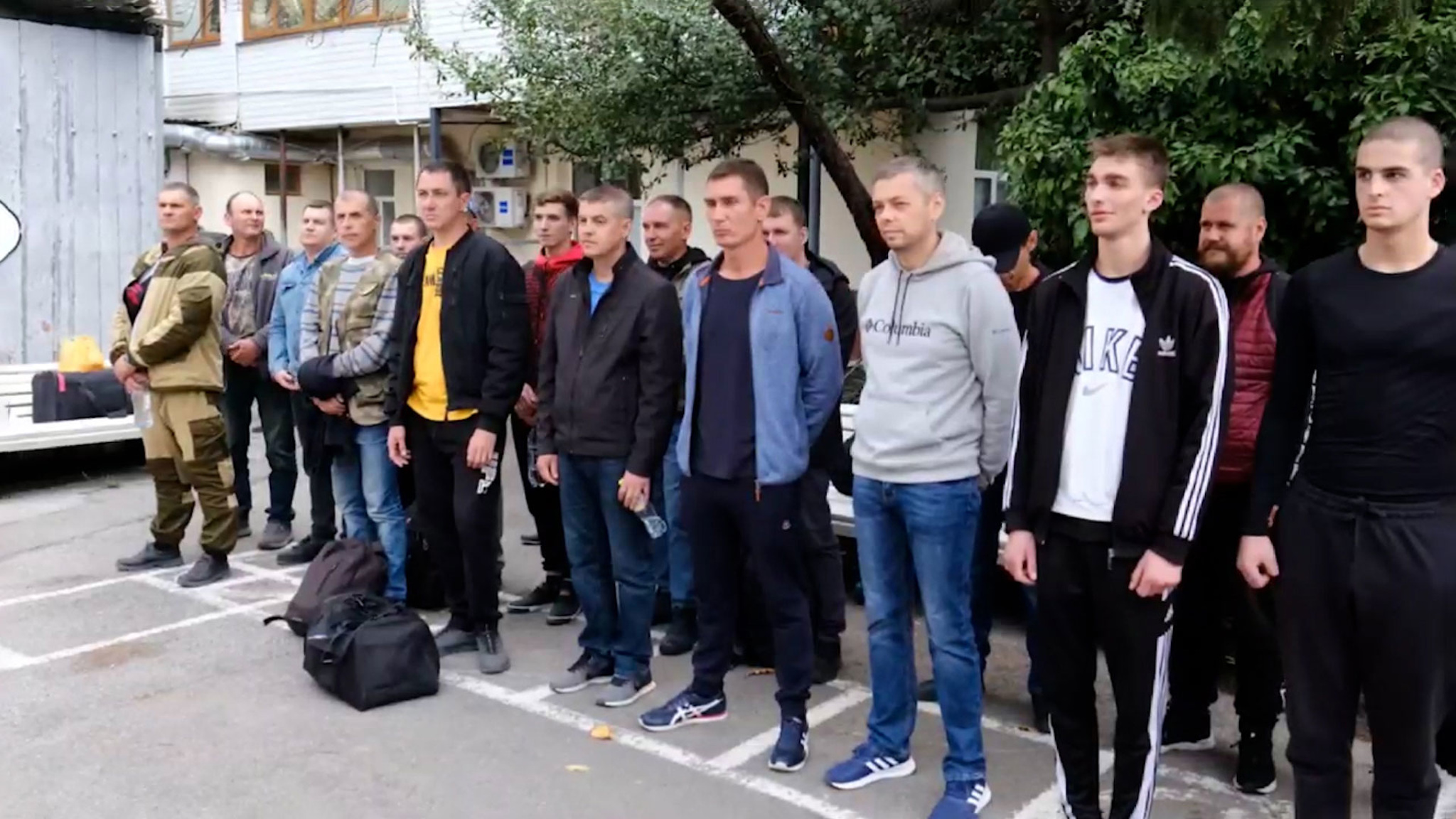 Первая группа мобилизованных граждан отправилась из Ялты