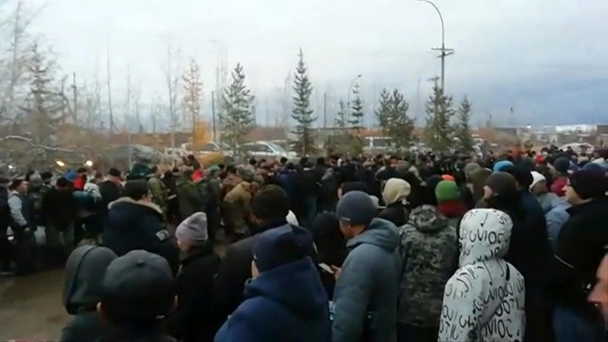 В региональных пунктах мобилизации продолжается сбор военнообязанных