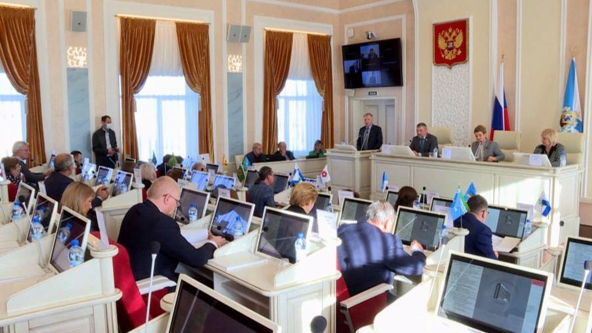 В Архангельске прошло заседание Координационного Совета представительных органов муниципальных образований