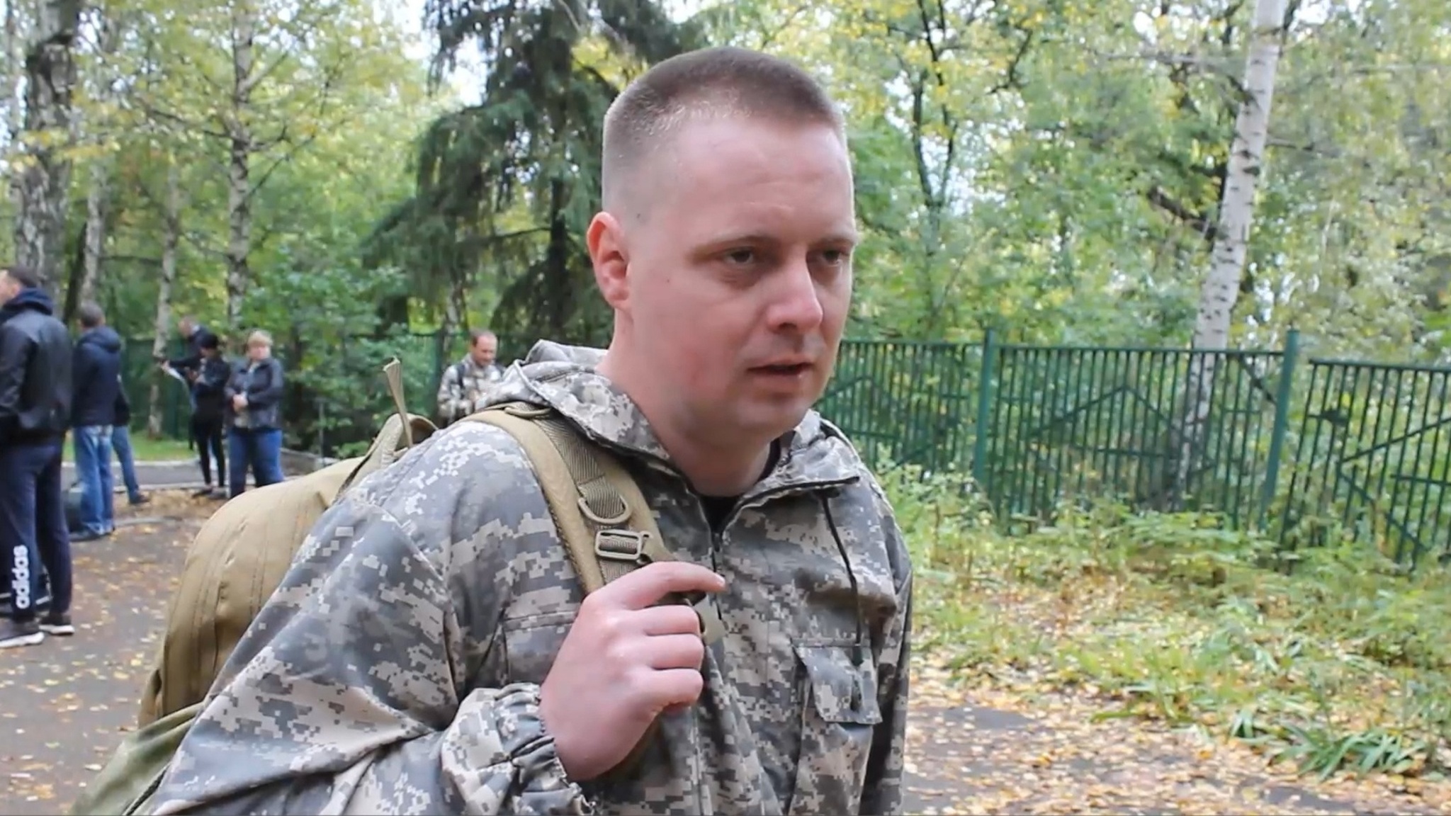 Мобилизованных саратовцев отправил Ленинский военный комиссариат
