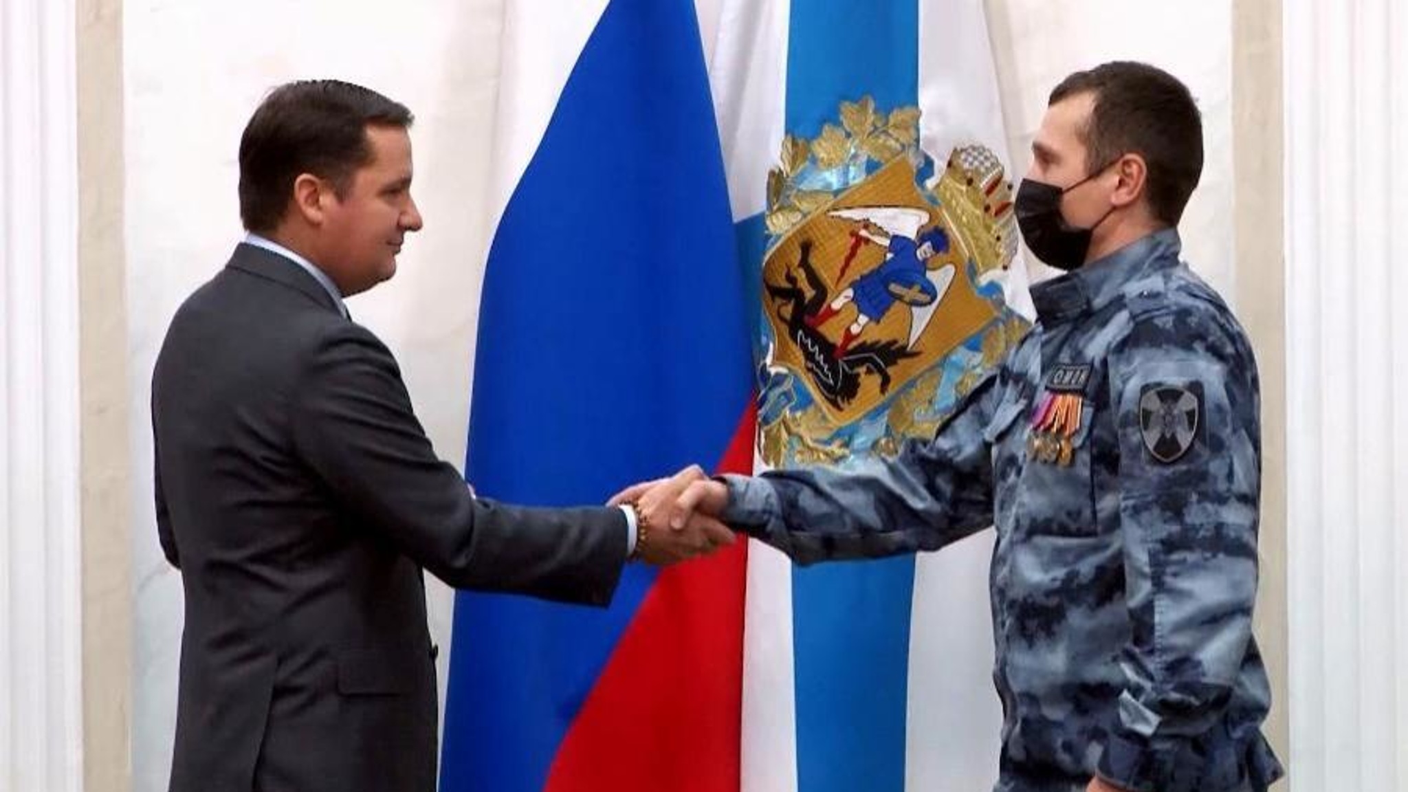 Указом Президента России пятеро сотрудников Росгвардии представлены к государственным наградам