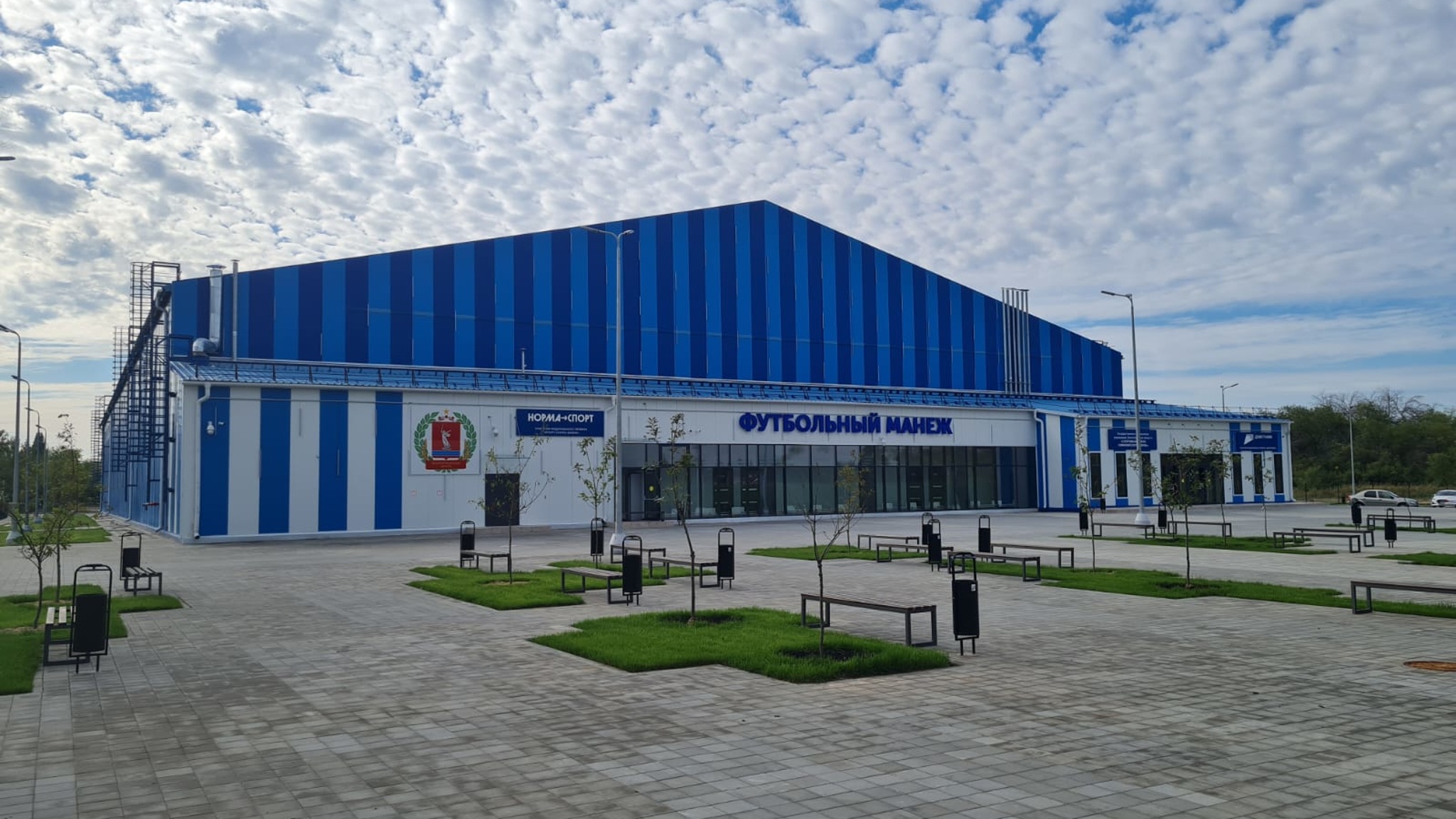 В Волгоградской области появился новый спортивный комплекс
