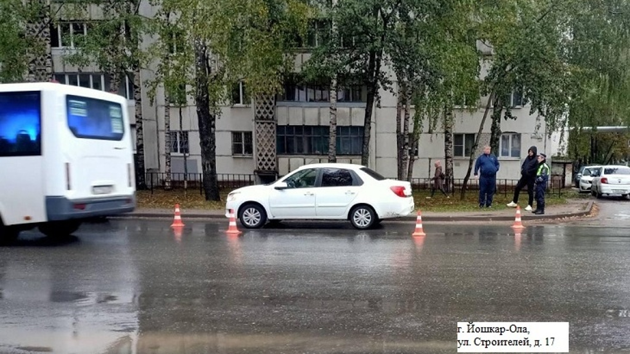 В Йошкар-Оле под колеса иномарки попала перебегавшая дорогу пенсионерка