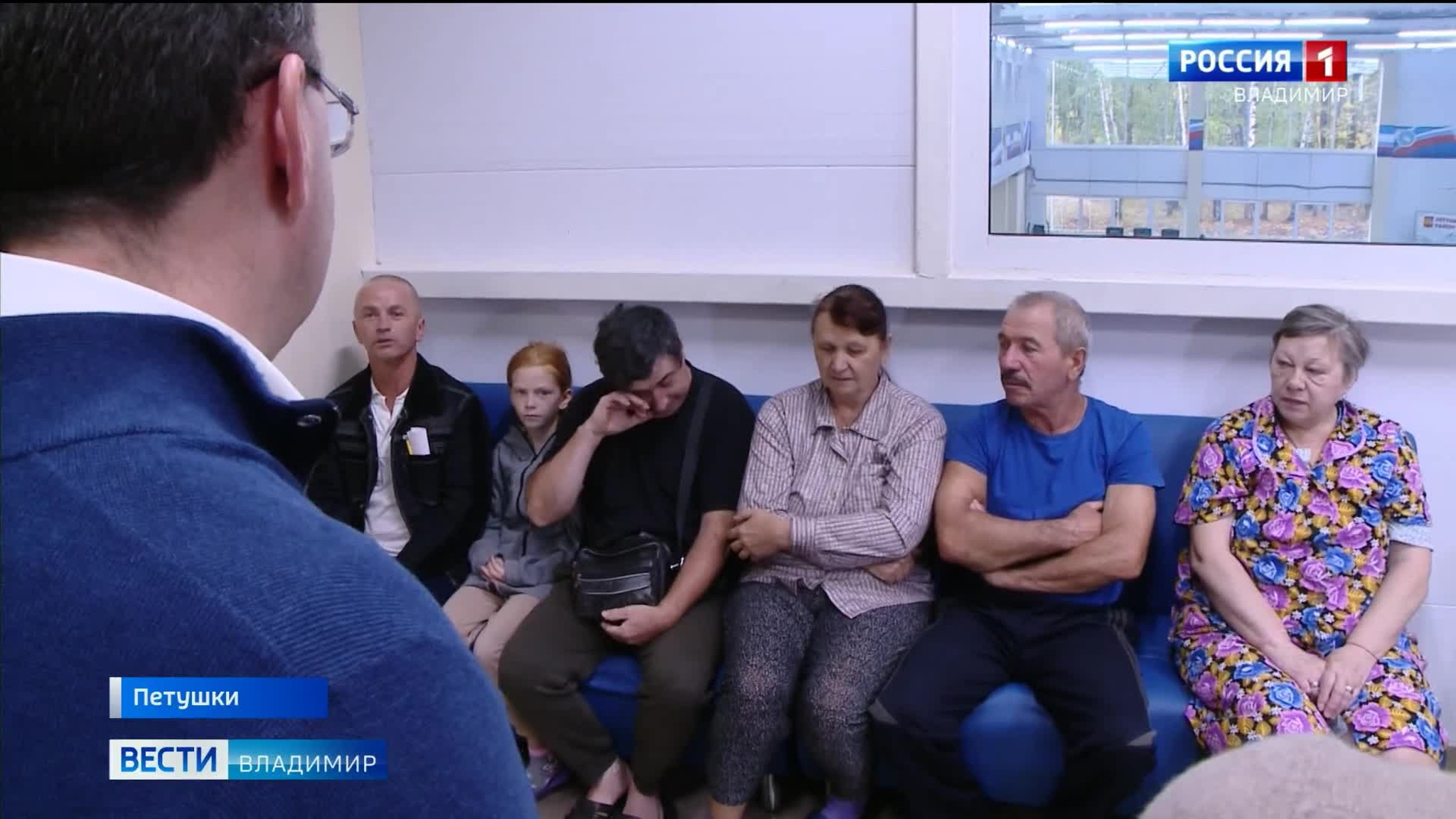 В пункт временного размещения в Петушках прибыли беженцы с Украины