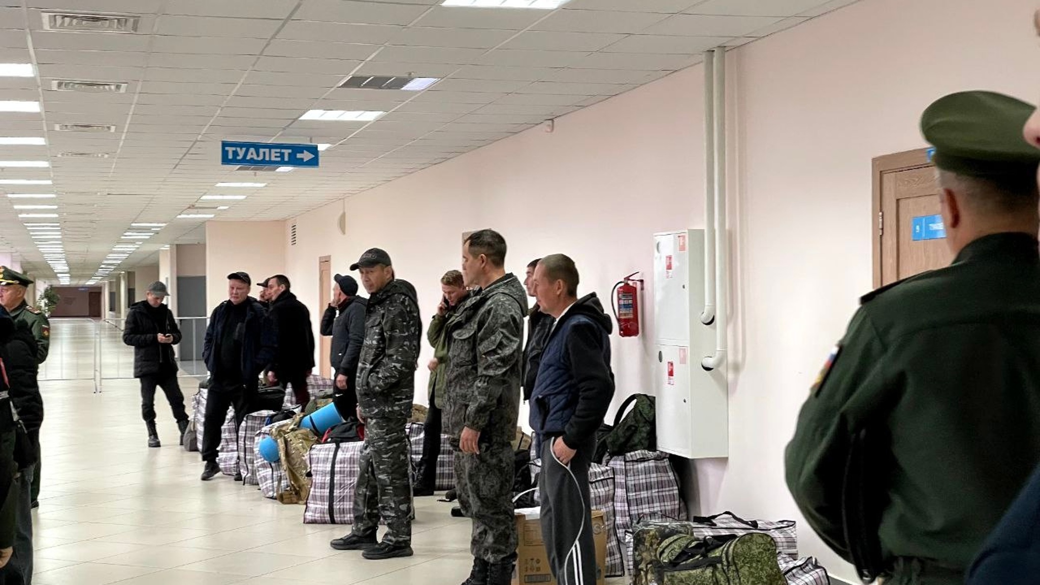 В Марий Эл проводили на службу третью группу мобилизованных