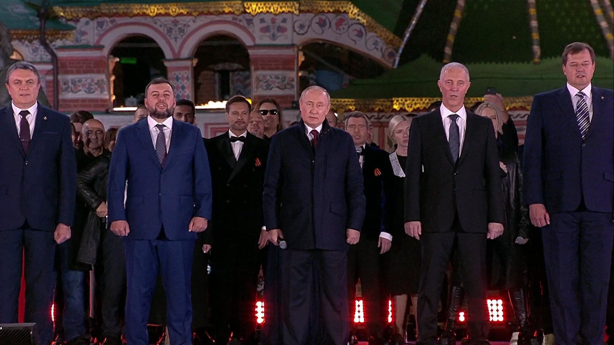 Выступление Владимира Путина на митинге-концерте