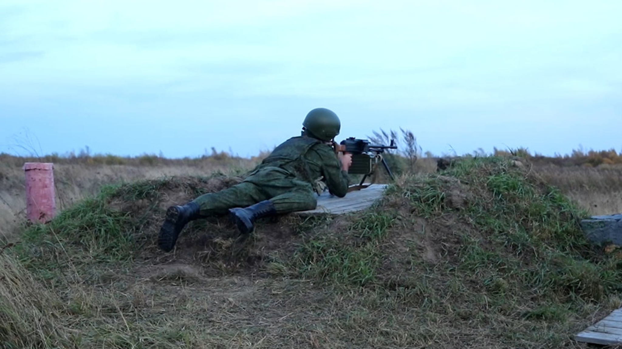 Курс интенсивной подготовки проходят мобилизованные амурские военнослужащие