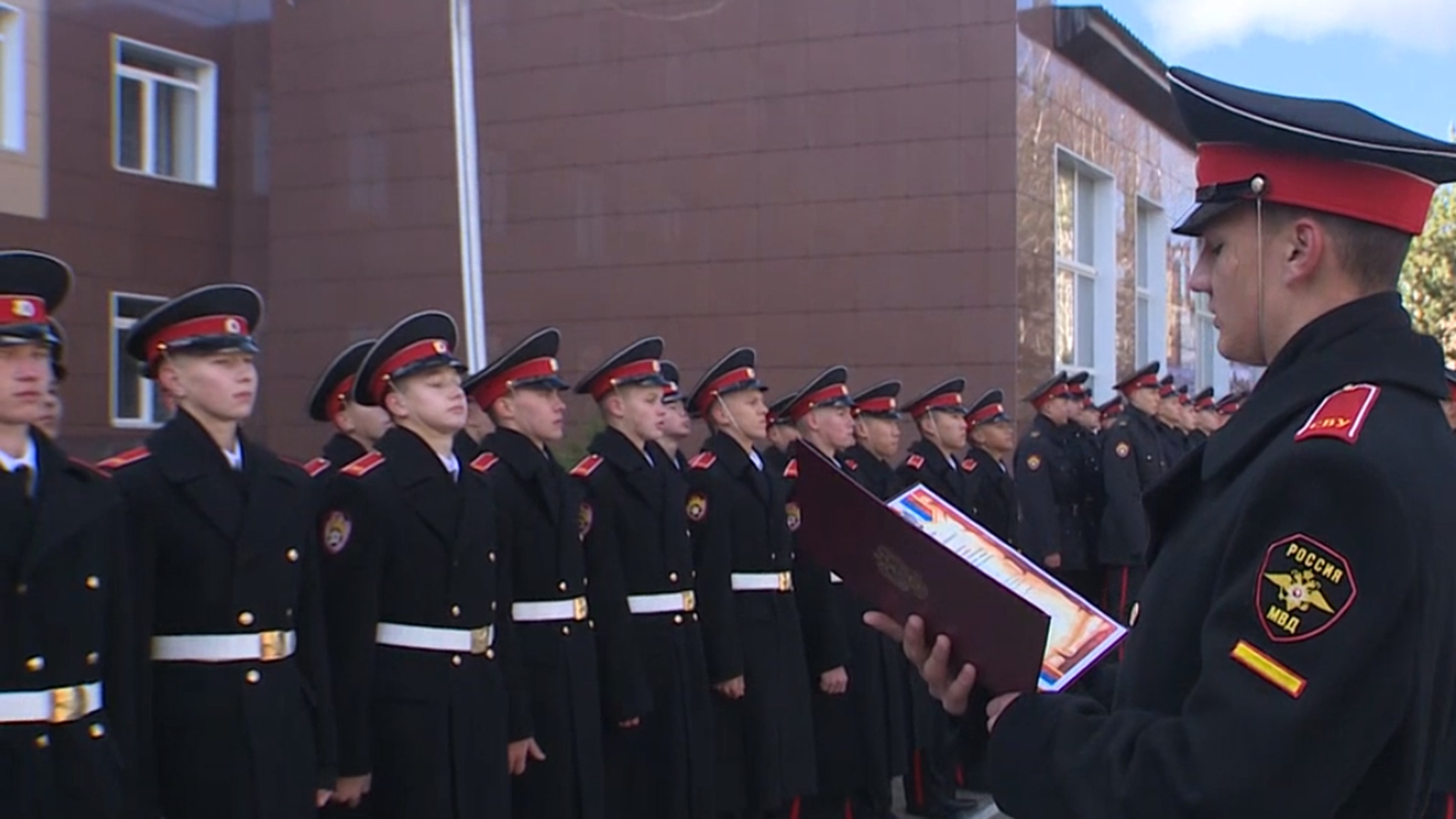 Юные суворовцы Забайкалья дали первую клятву
