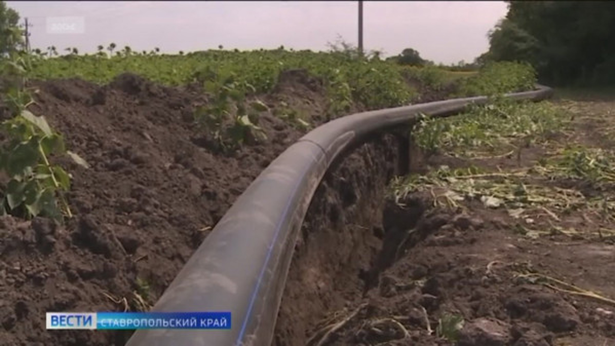 Водопровод в селе Марьины Колодцы Ставрополья комплексно модернизируют