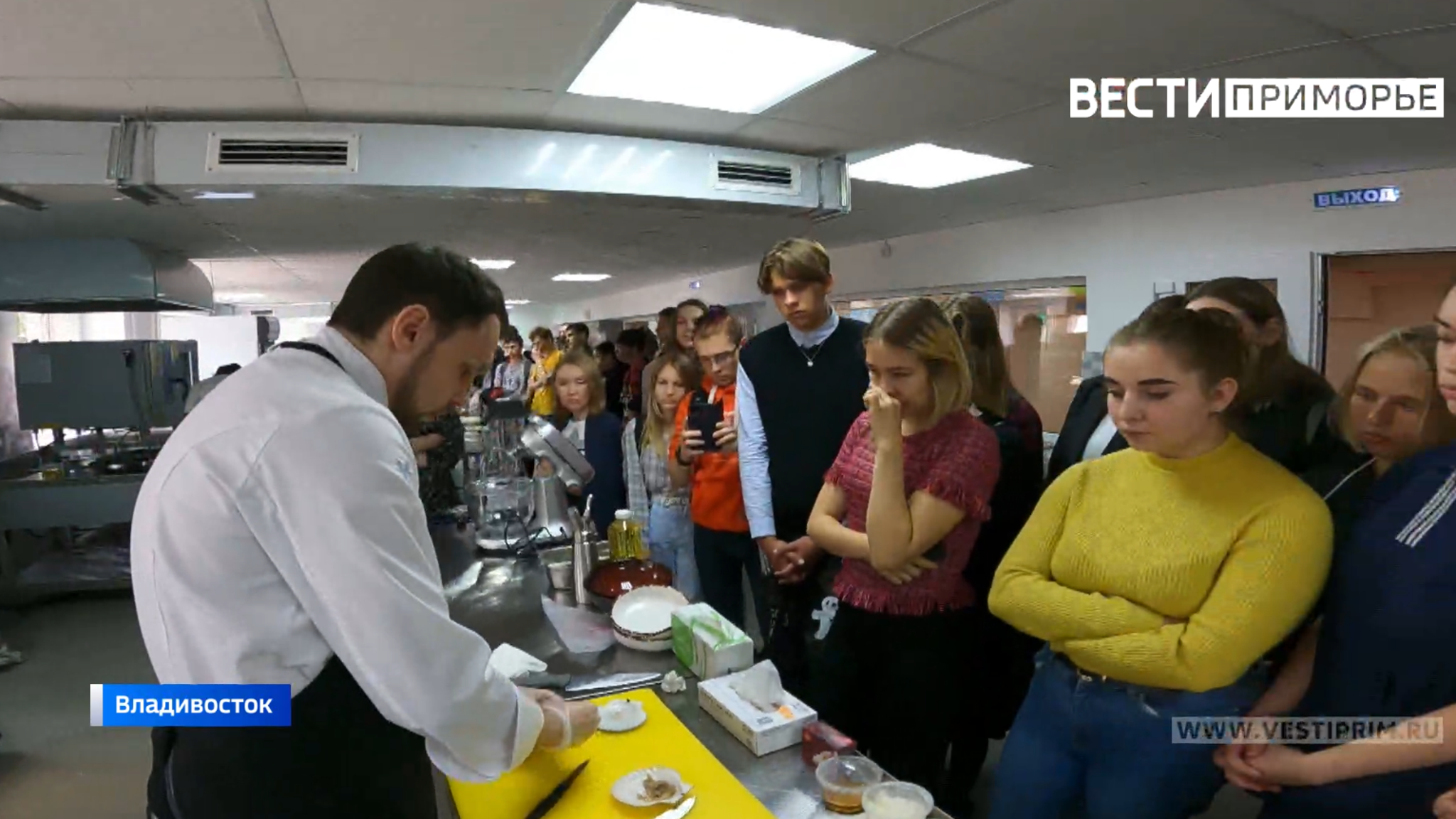 Новые мастерские для будущих поваров появились во Владивостокском колледже технологии и сервиса