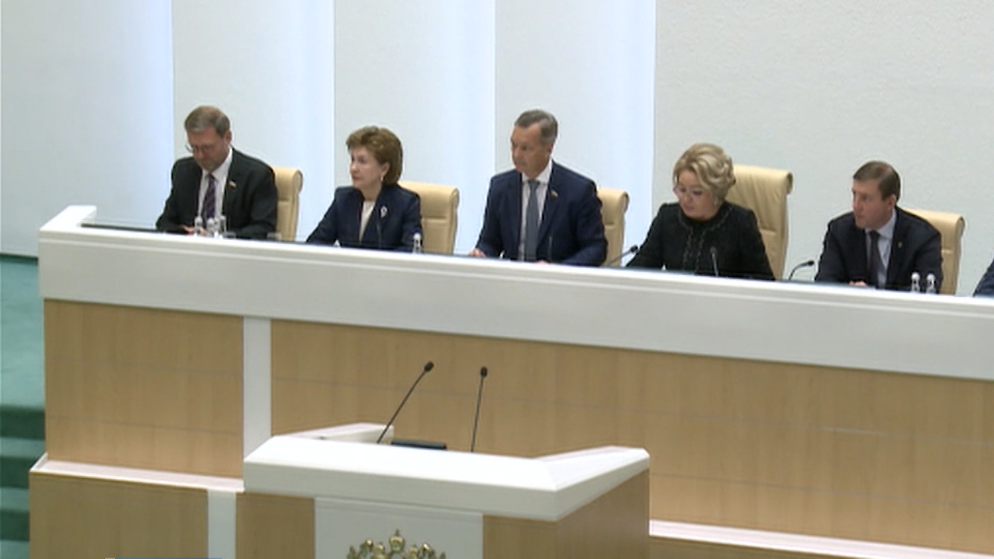 Совет Федерации ратифицировал законы о вхождении в состав РФ новых субъектов