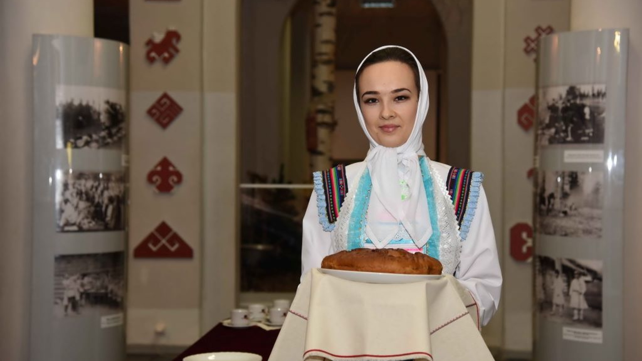 Горномарийский пирог – кравец участвует в конкурсе национальных блюд Приволжья