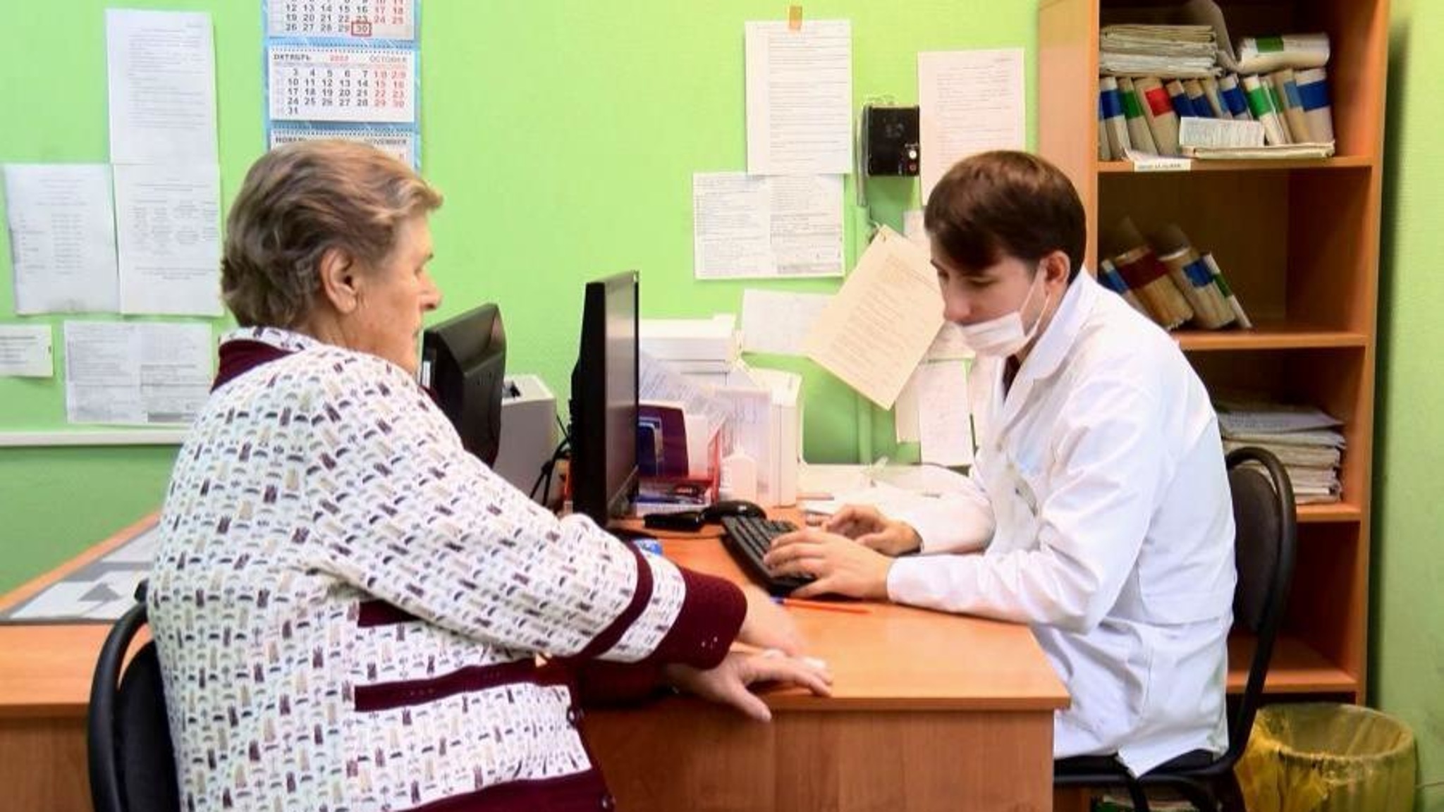 В Архангельской области продолжается реализация проекта "Поезд здоровья"