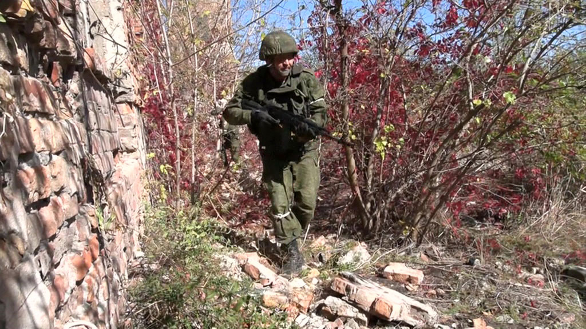 Мобилизованные проходят подготовку на полигонах в Херсоне