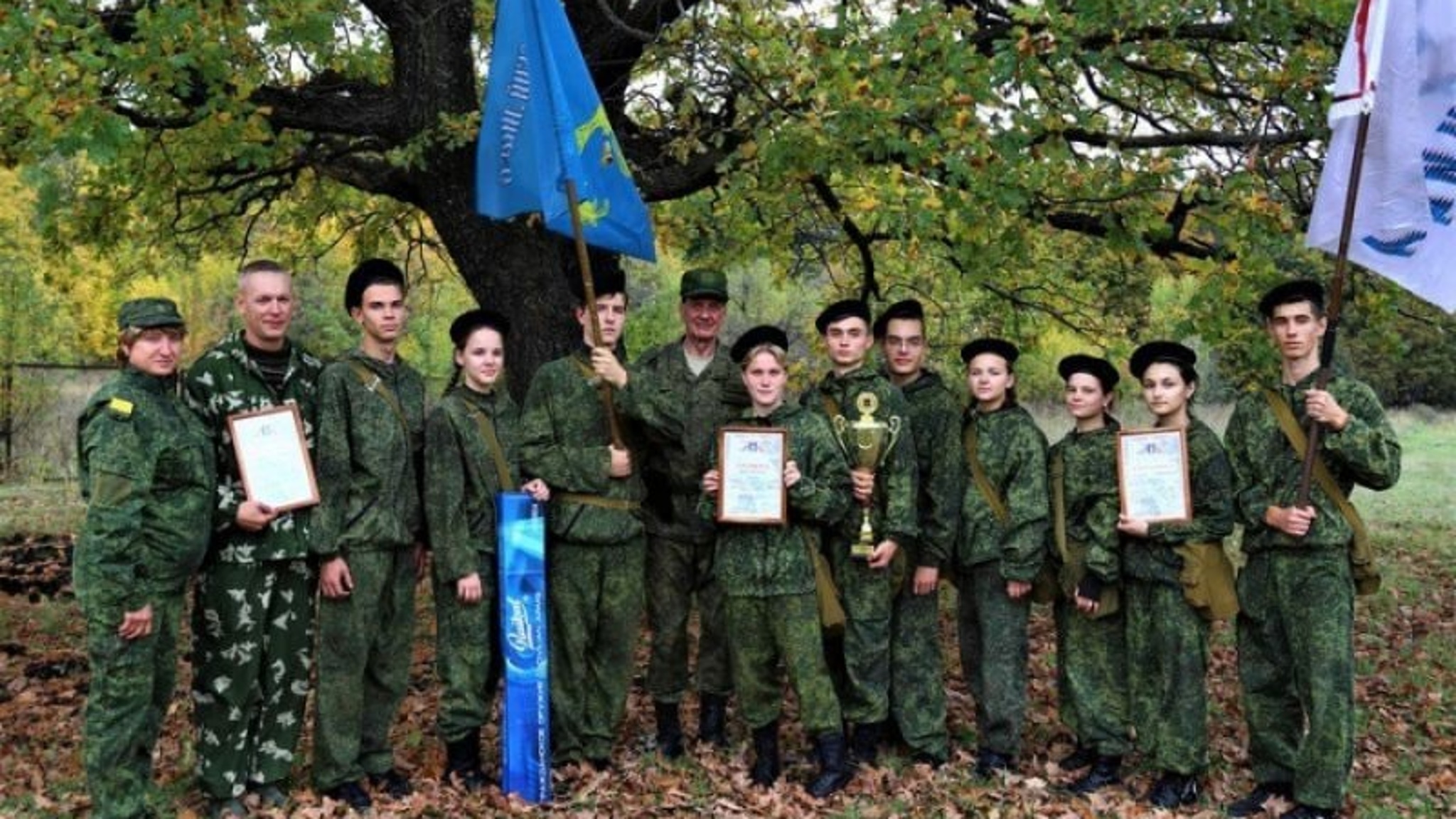 В Вязовке прошла районная военно-спортивная игра "Зарница"