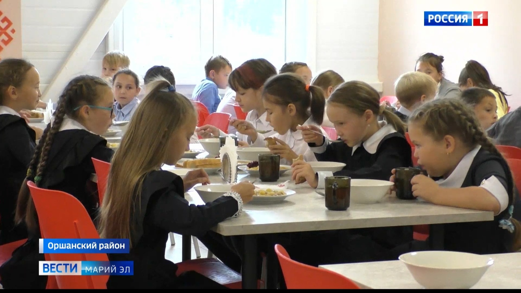 Новую столовую открыли в Великопольской школе Марий Эл