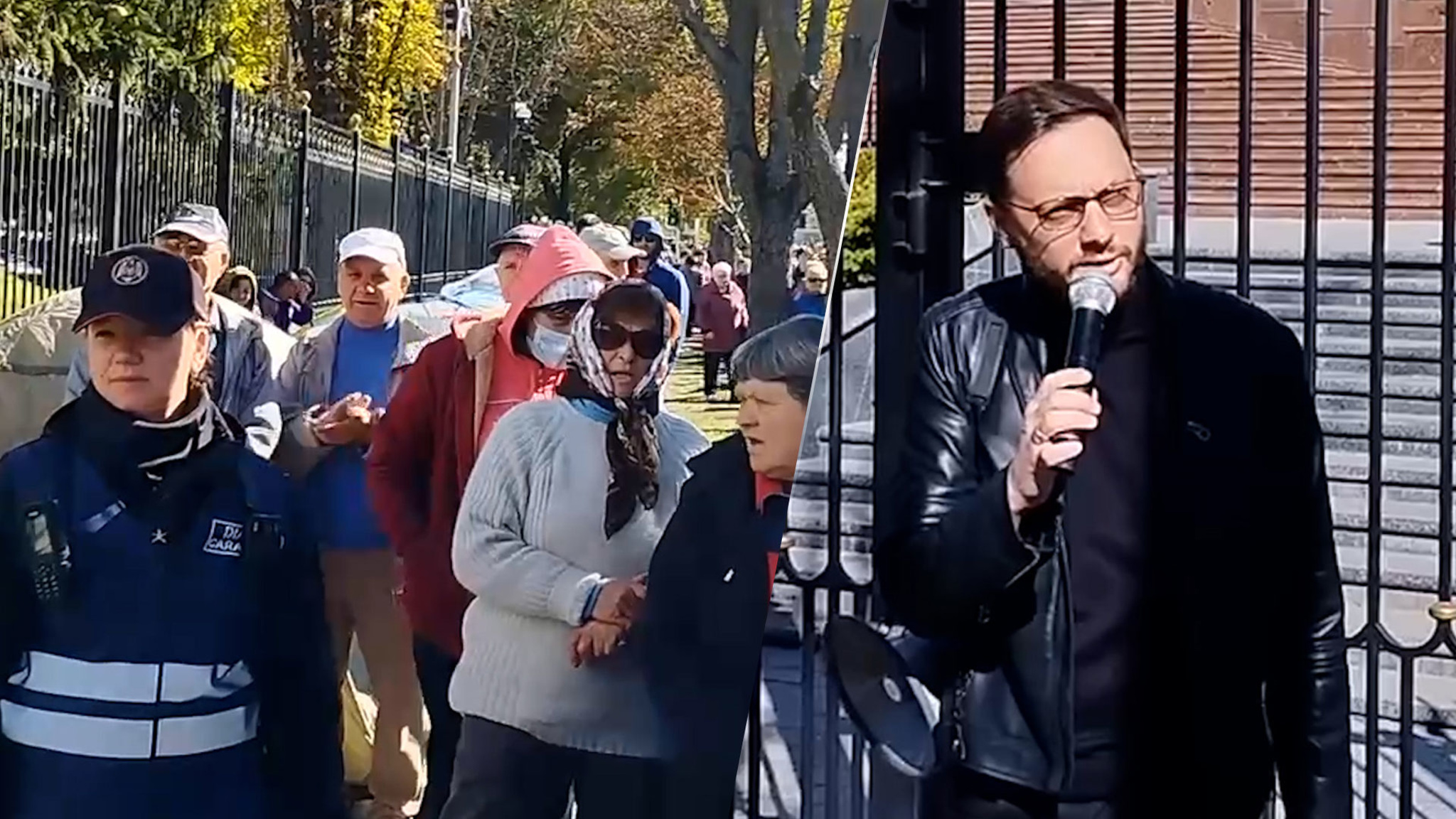 В Молдавии протестующих не пускают к президентскому дворцу