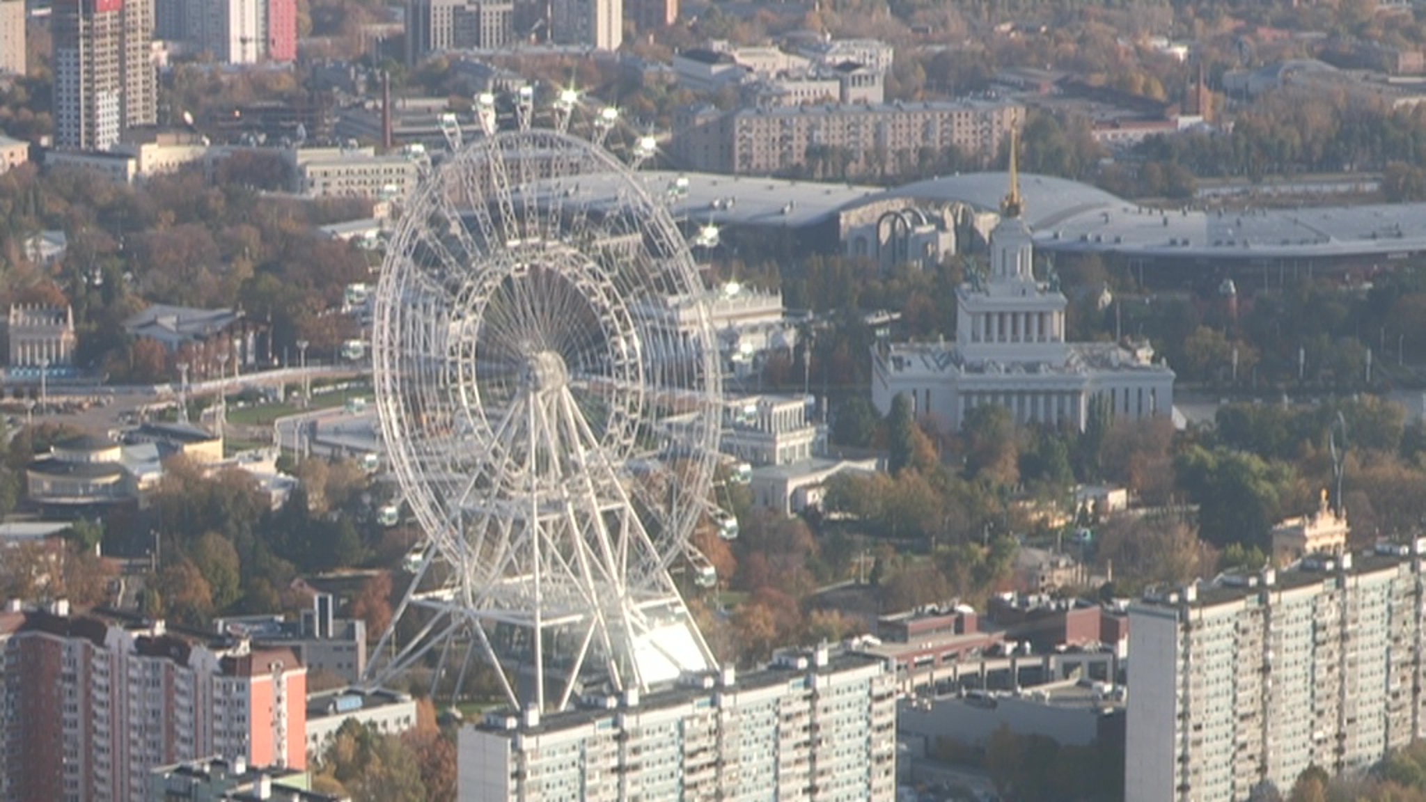 Температура в Москве опустилась ниже ноля