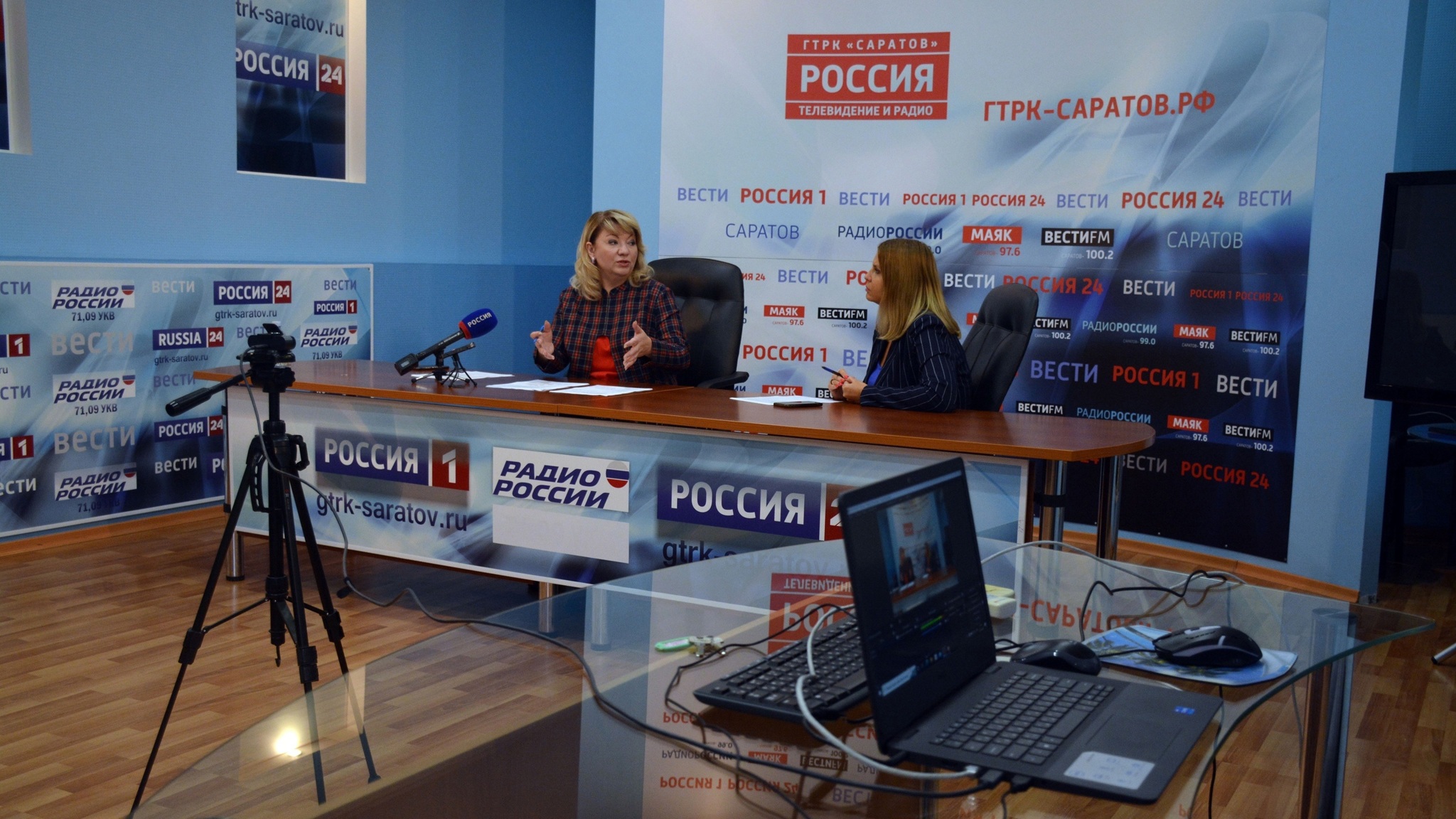 На пресс-конференции в ГТРК "Саратов" подвели итоги работы ЗАГСа за последние 9 месяцев