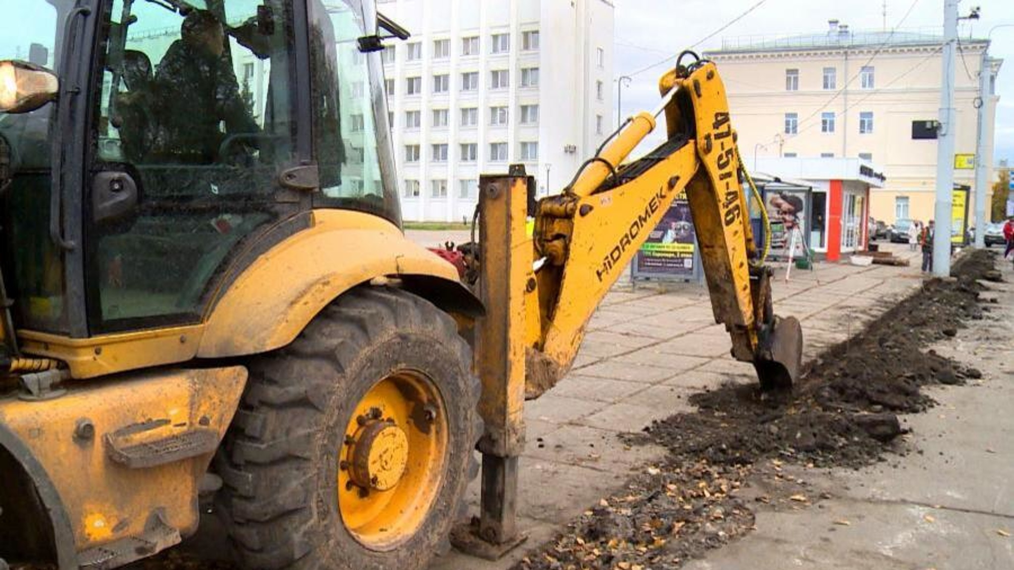 В Архангельске запущена новая программа по благоустройству тротуаров