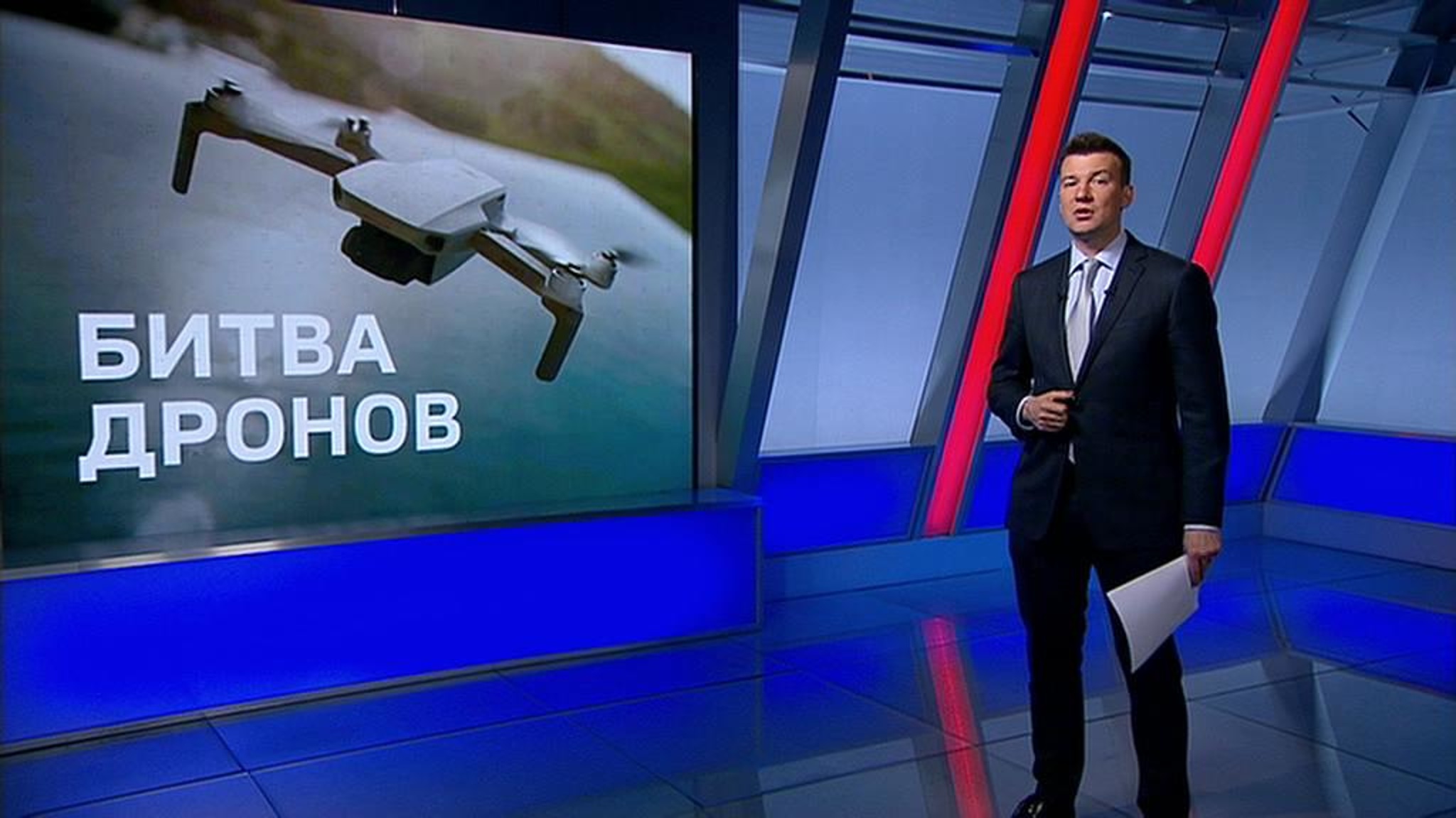 Атака дронов в Донбассе попала на видео