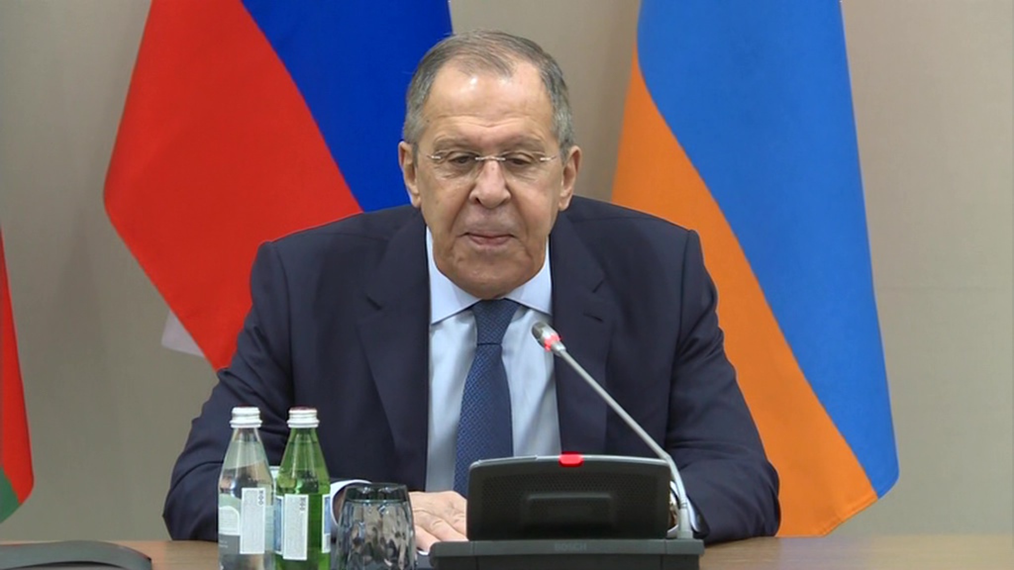 Главы МИД России, Азербайджана и Армении провели встречу в Астане