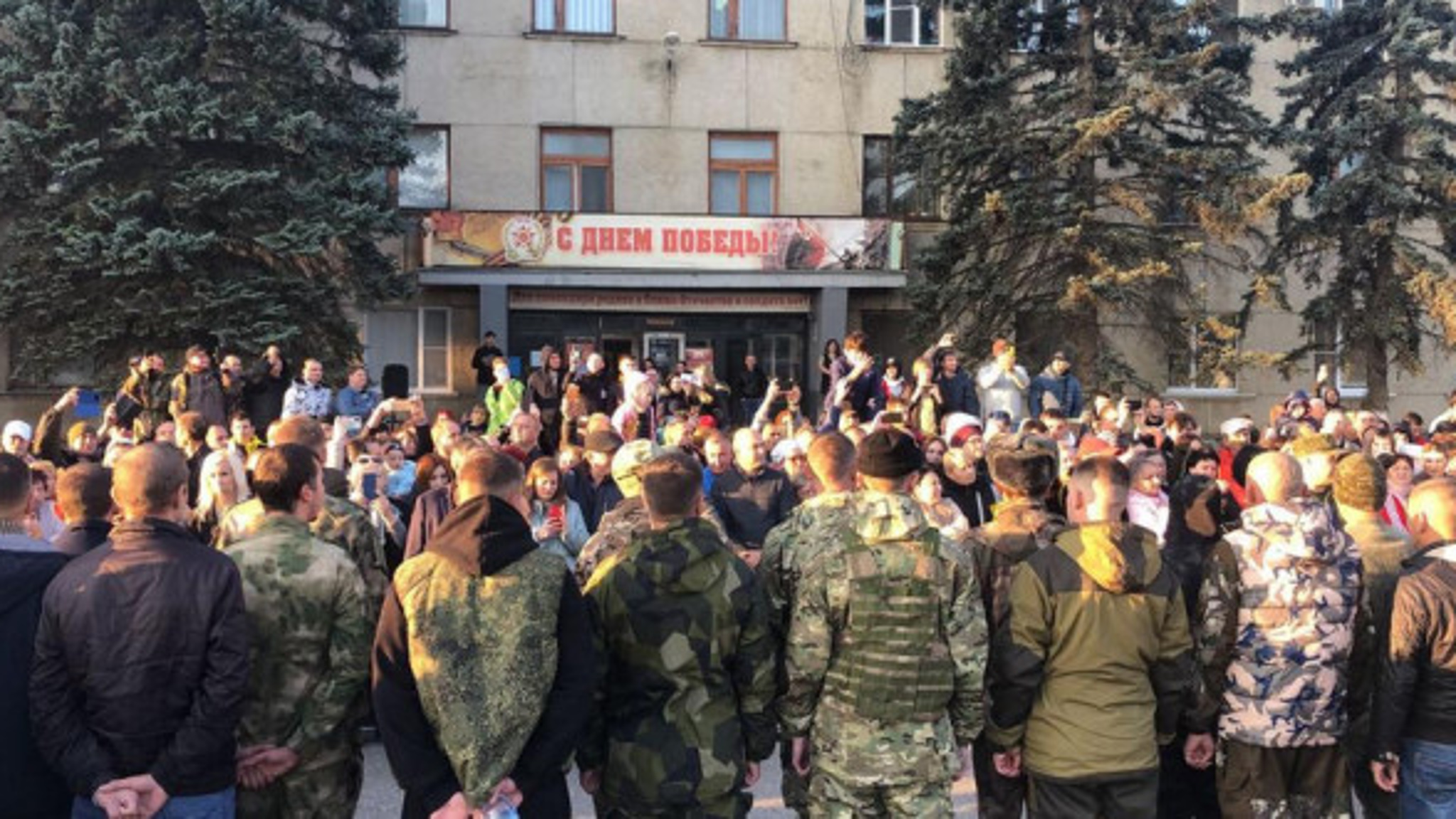 Из Минвод проводили очередную группу мобилизованных