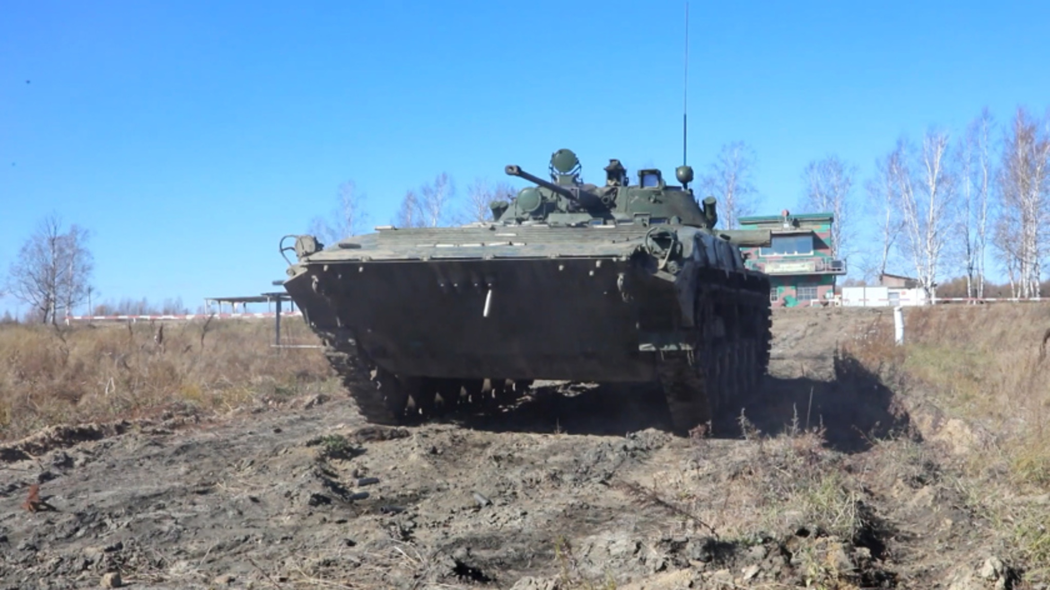Амурские мобилизованные и добровольцы проходят военную подготовку