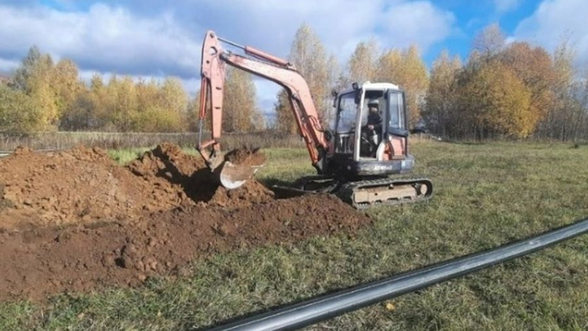 Под Переславлем построили первые десять километров нового газопровода