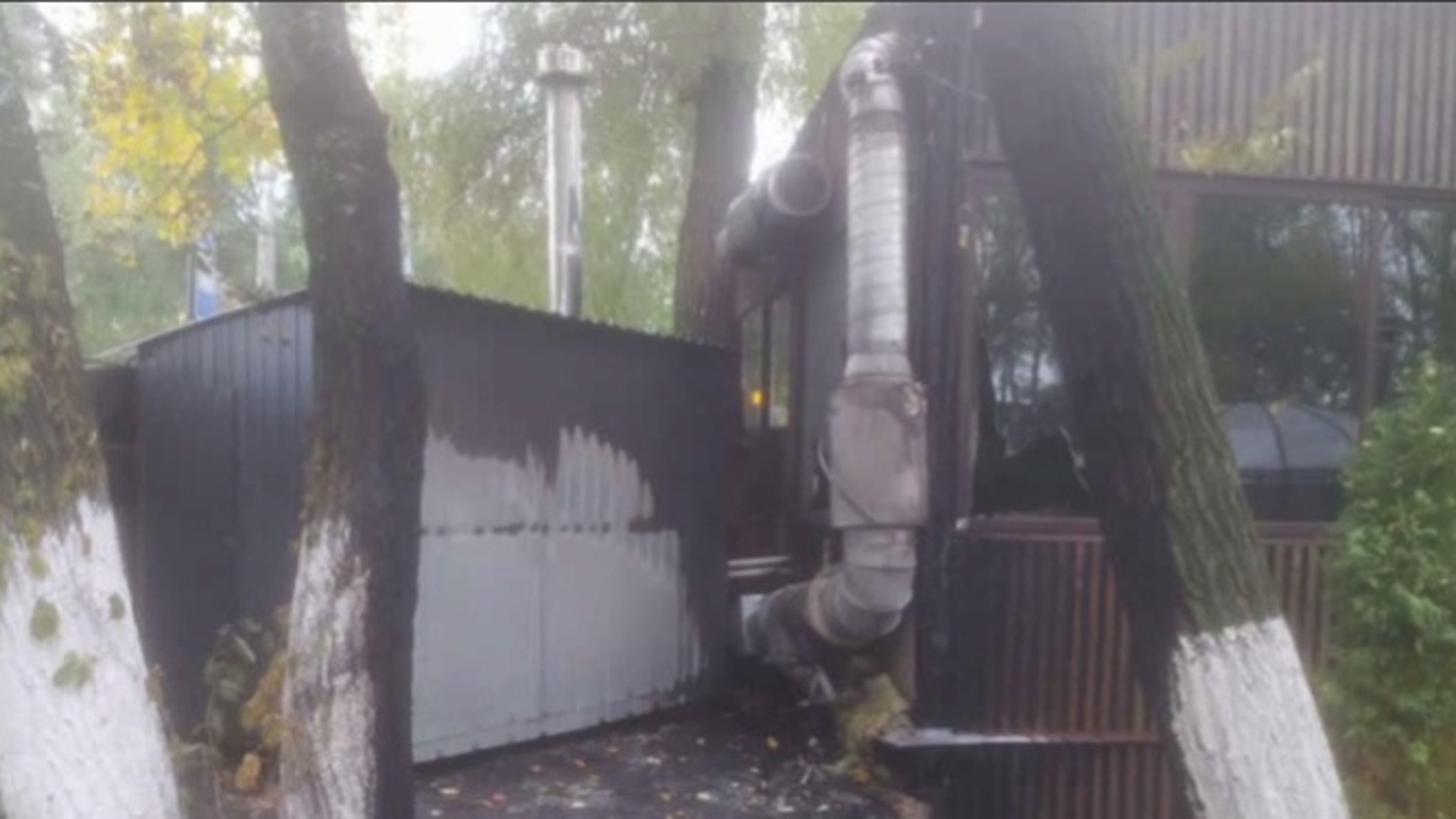 Утром в Энгельсе загорелся рестобар