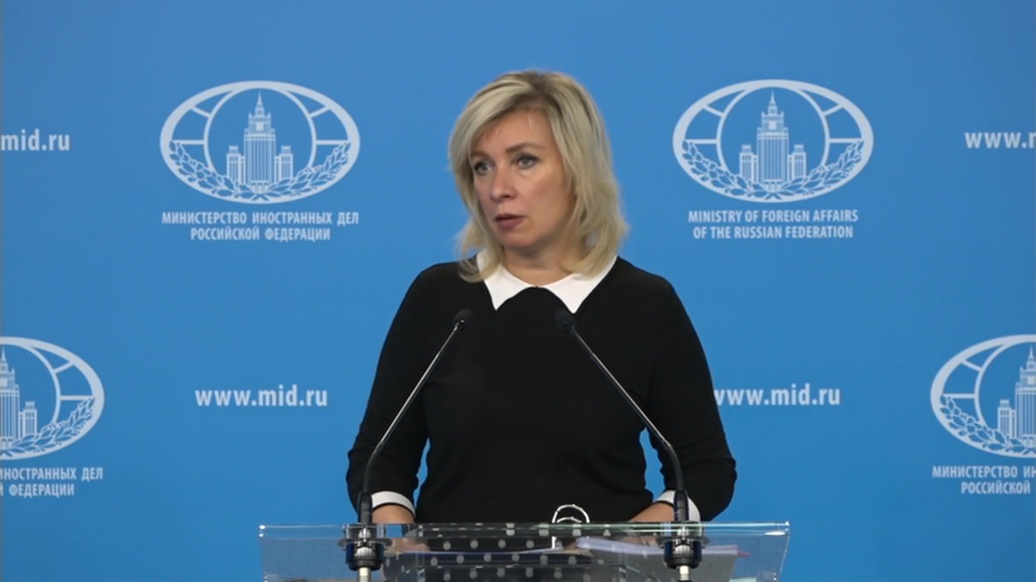 Захарова прокомментировала информацию о поставках России иранских беспилотников