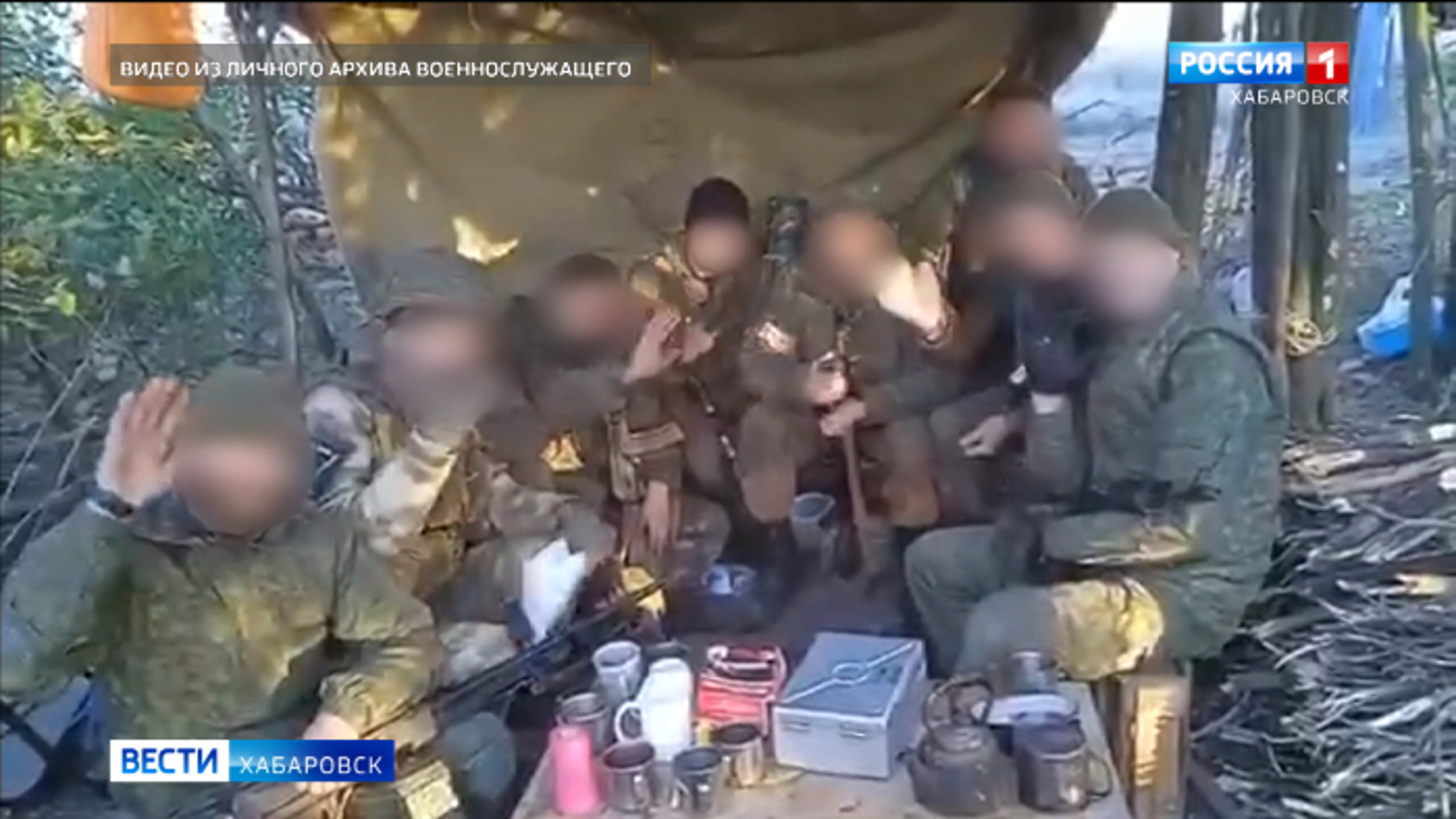 До мурашек и слез: школьники Хабаровского района получили видеопривет от бойцов из родного села