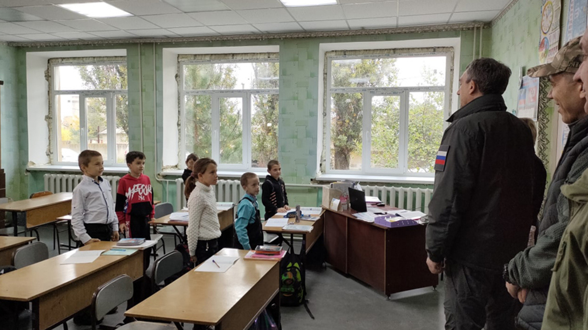 Василий Орлов работает в подшефном Приамурью районе ДНР