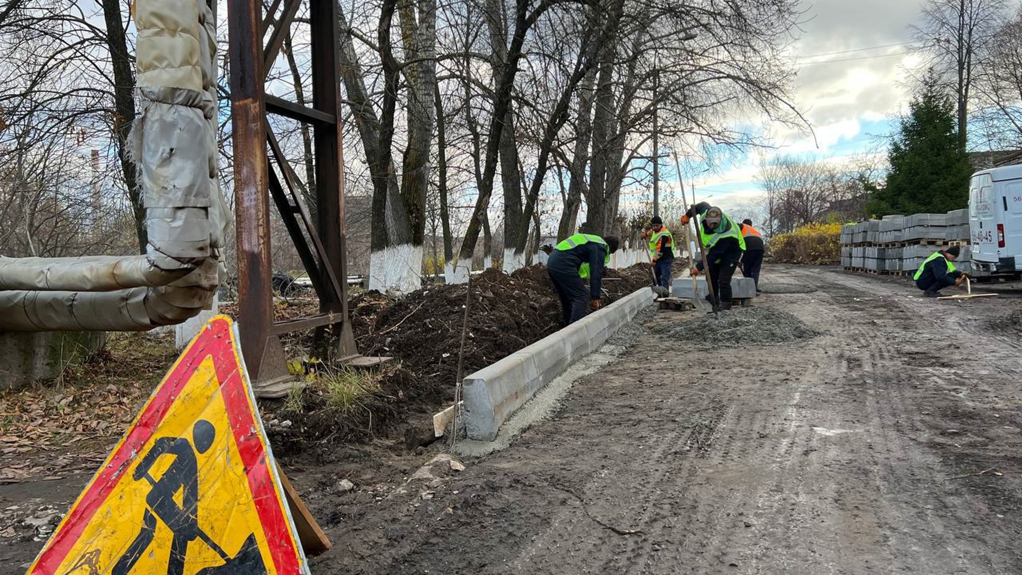 В больничном городке ГБ номер 3 в Ижевске продолжается ремонт