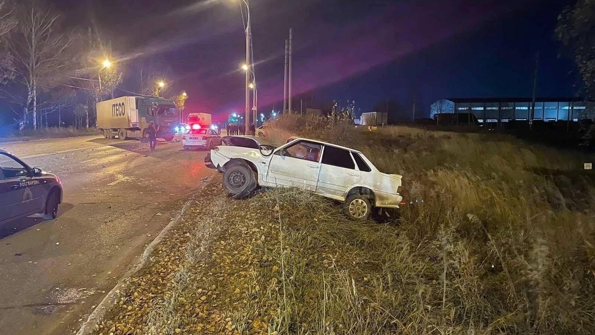 В Ижевске два человека пострадали в ДТП