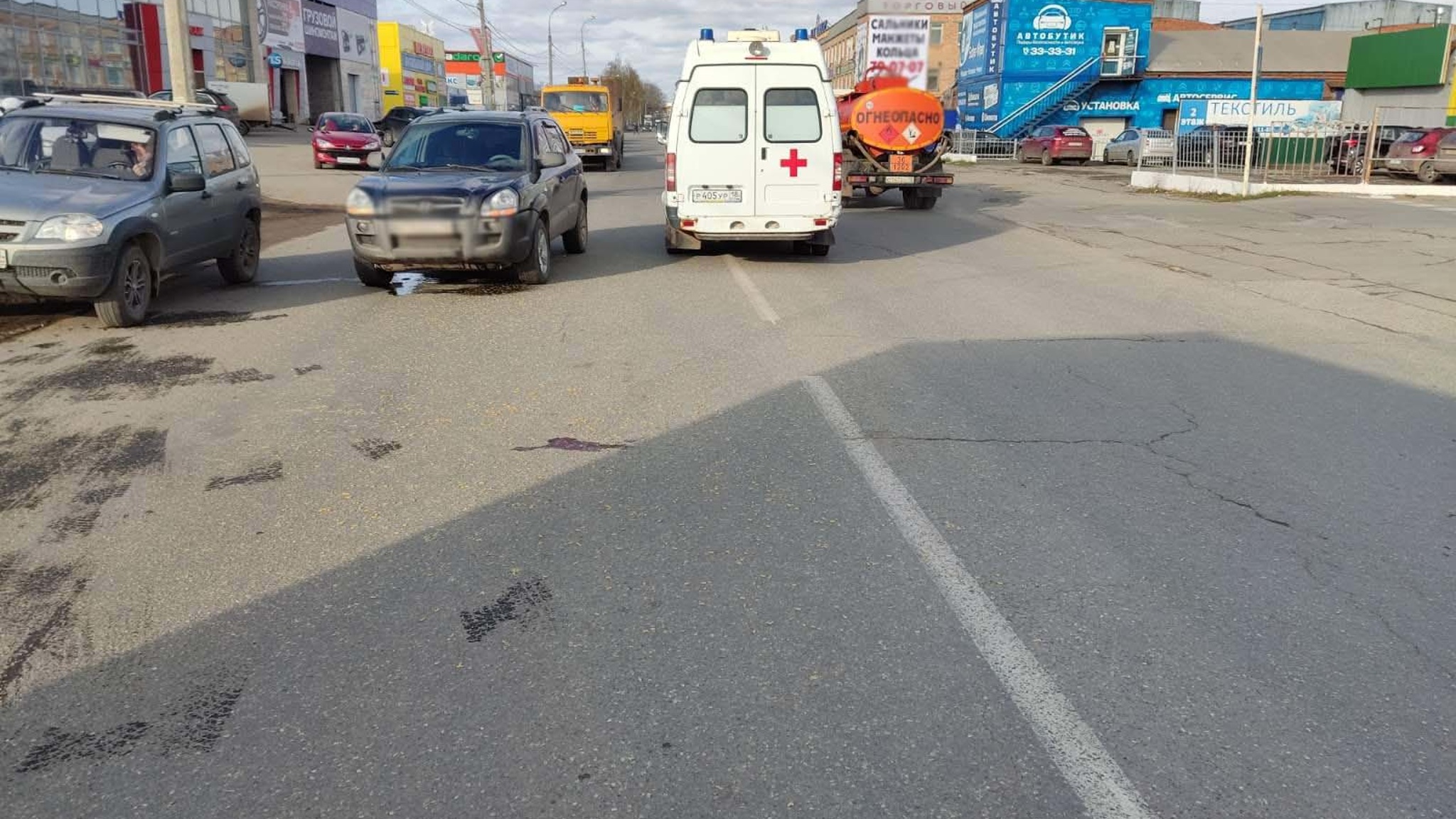 Пенсионерка стала жертвой ДТП в Ижевске