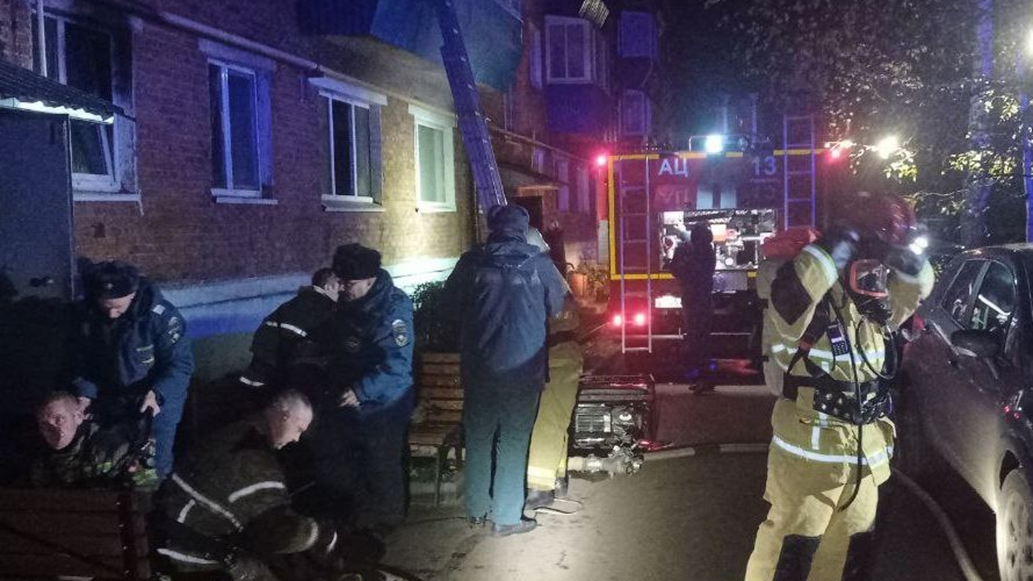 29 человек спасли из пожара в Сарапуле