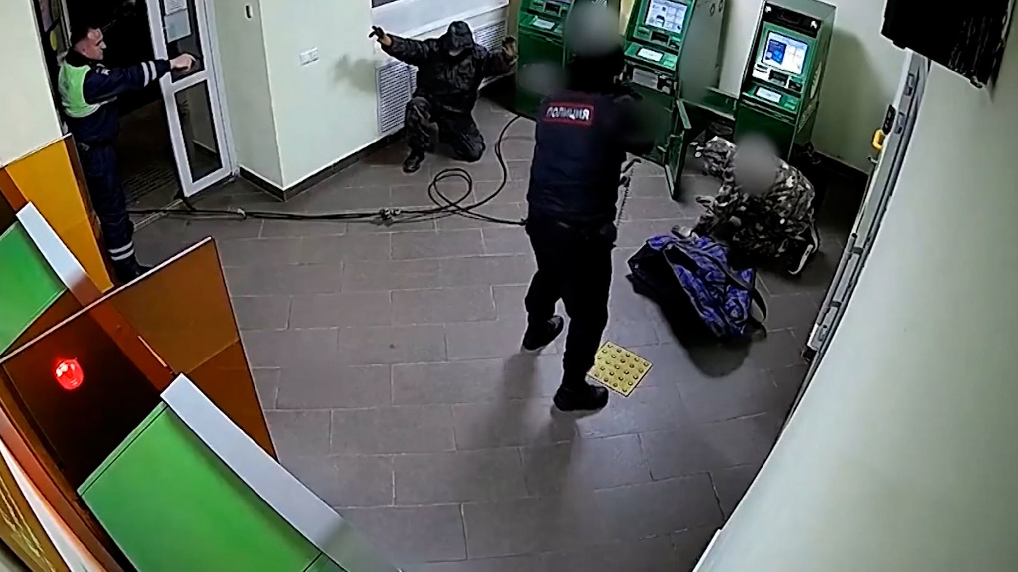 Грабители ошалели от скорости полицейских
