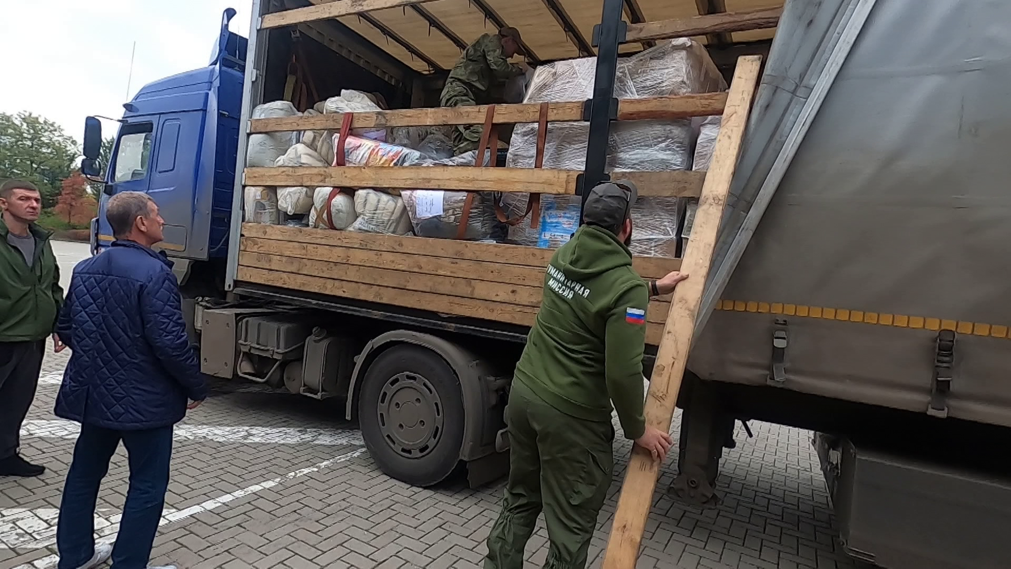 Гуманитарный груз из Иркутской области доставили на Донбасс