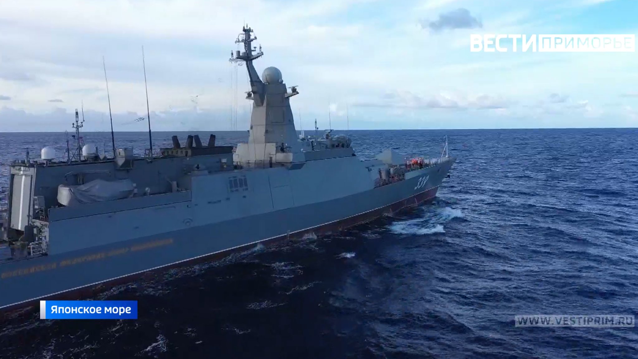 Красота и мощь ТОФ: Как несут службу военные моряки на новейшем корвете «Алдар Цыденжапов»