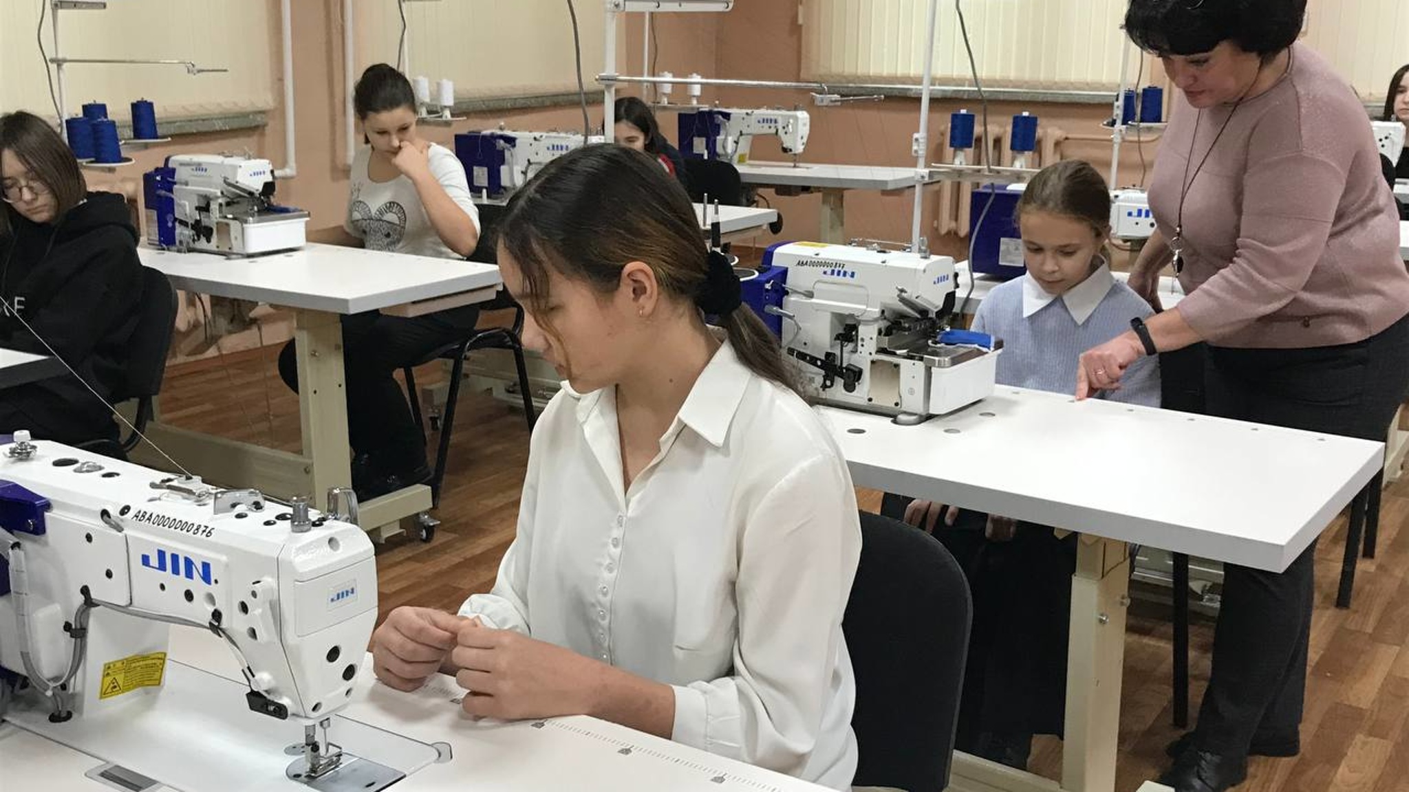 Школьники приступили к трудовому обучению на базе Саратовского политехникума