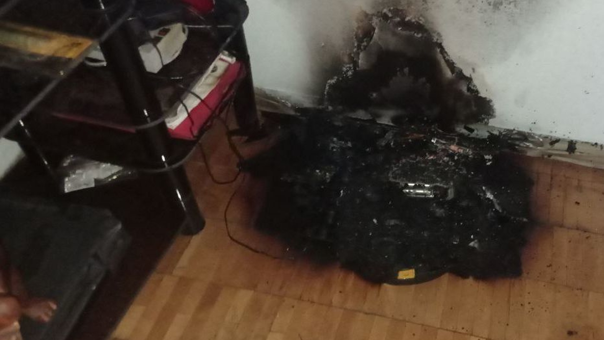 Причиной пожара в Глазове стал робот-пылесос