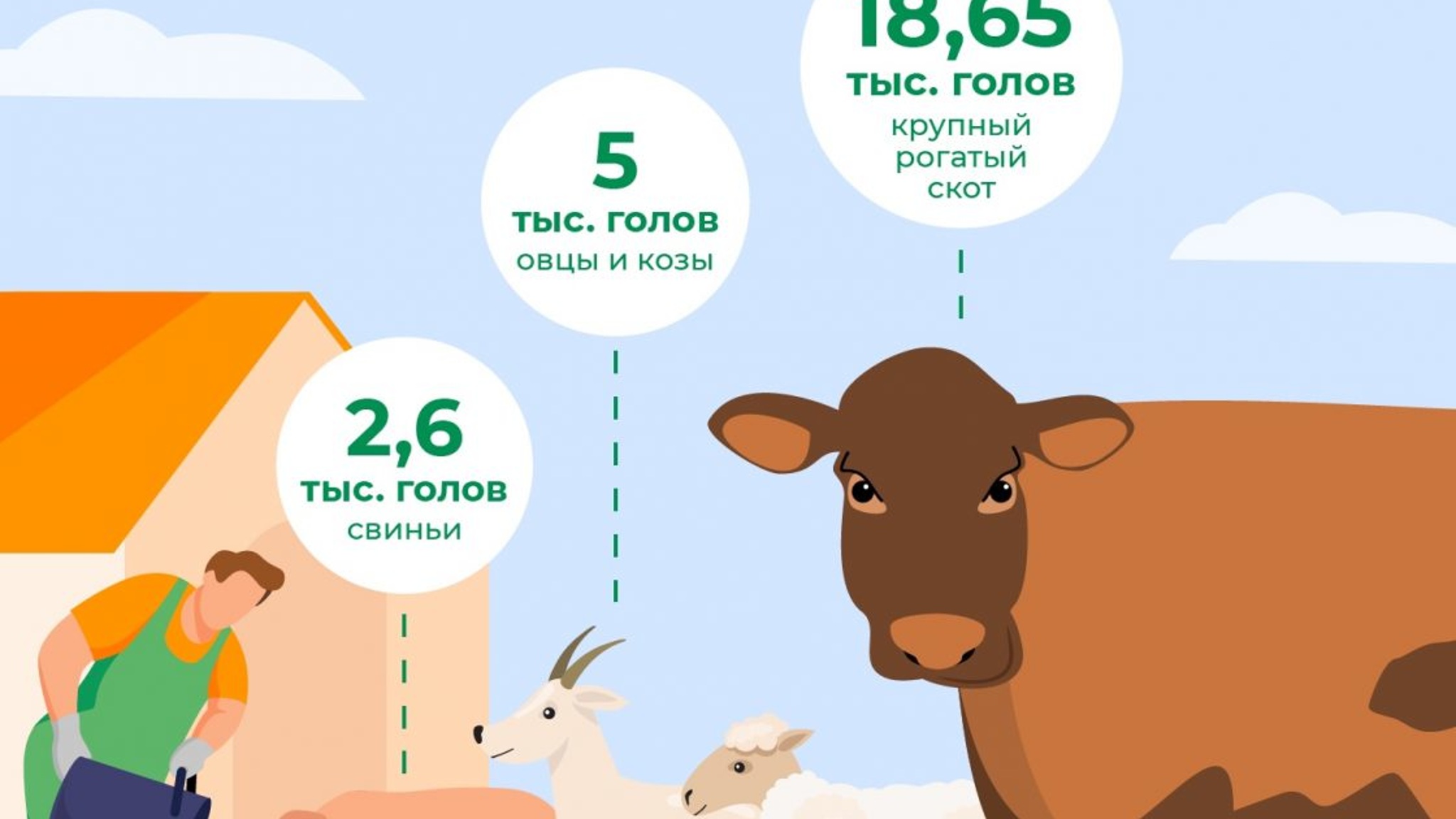 За первое полугодие 2022 года карельские аграрии произвели продукцию на 1,4 млрд рублей