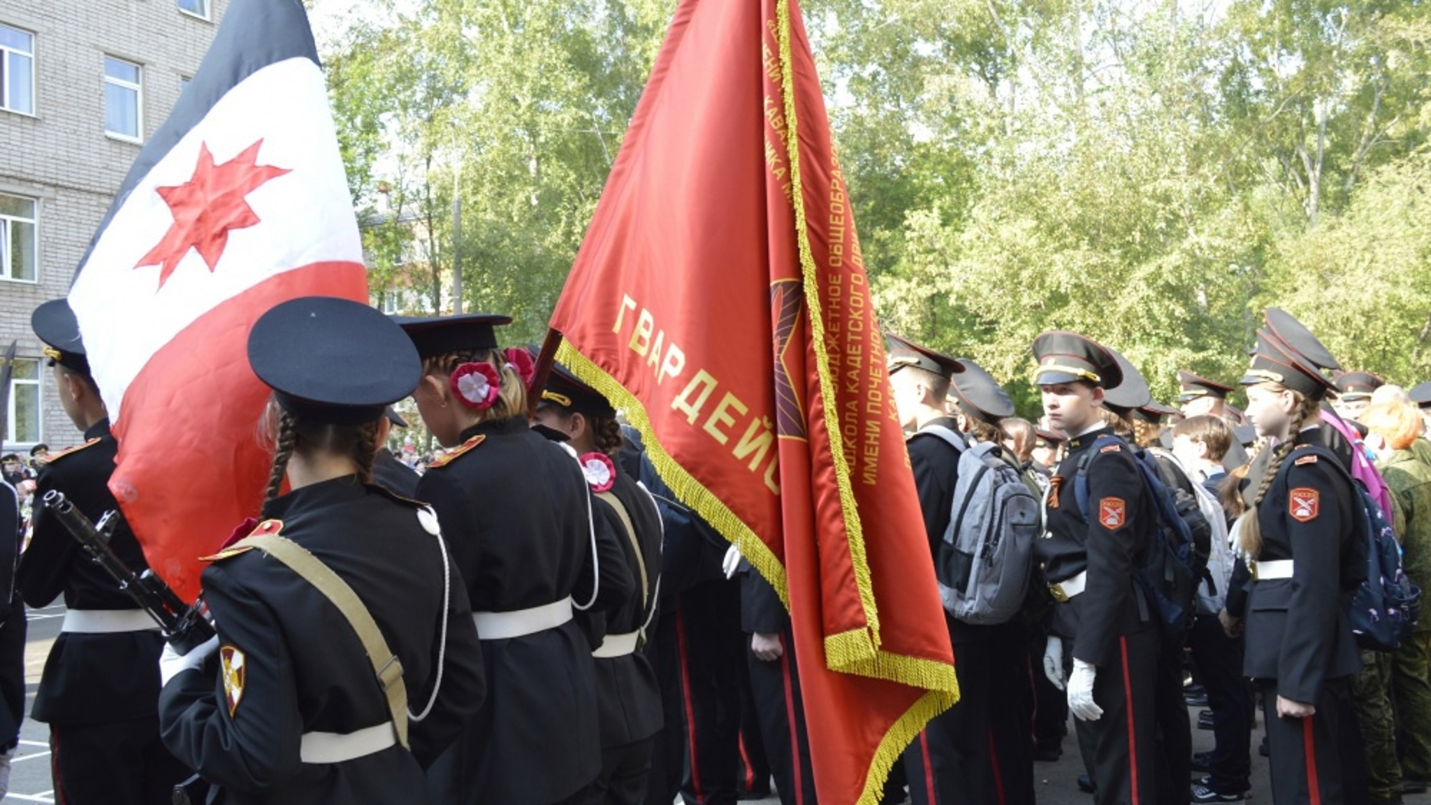 Ребята из Школы кадетского движения Ижевска впервые выступят на "Параде памяти"