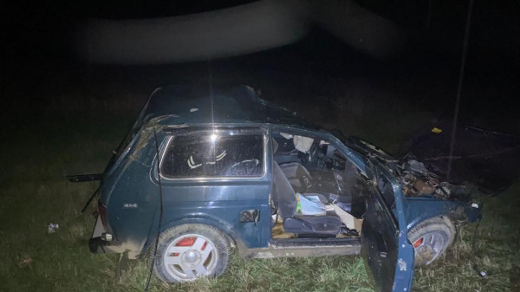 Водитель "Нивы" погиб на Ставрополье из-за внезапно вышедшей на дорогу коровы