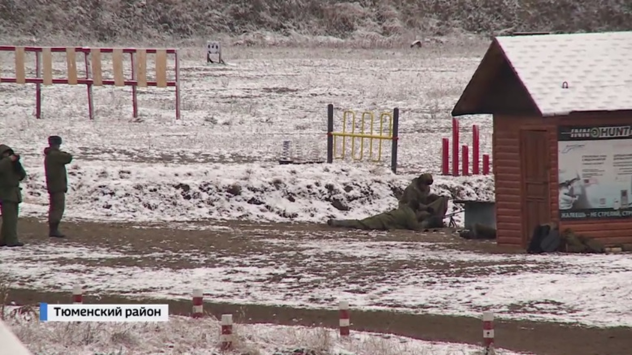 Мобилизованные тюменцы проходят боевое слаживание на военном полигоне