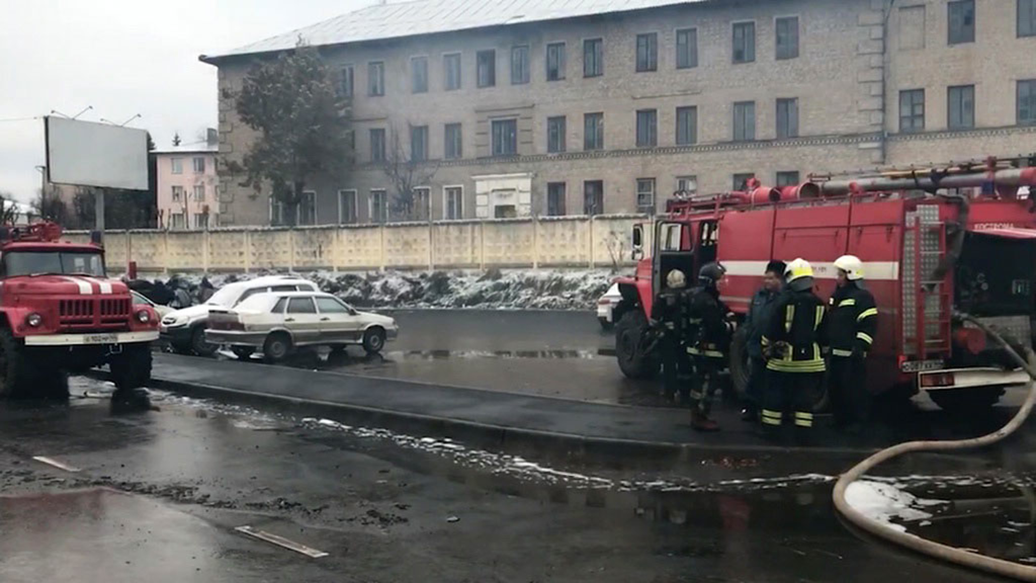 Предполагаемого виновника пожара в "Полигоне" задержали