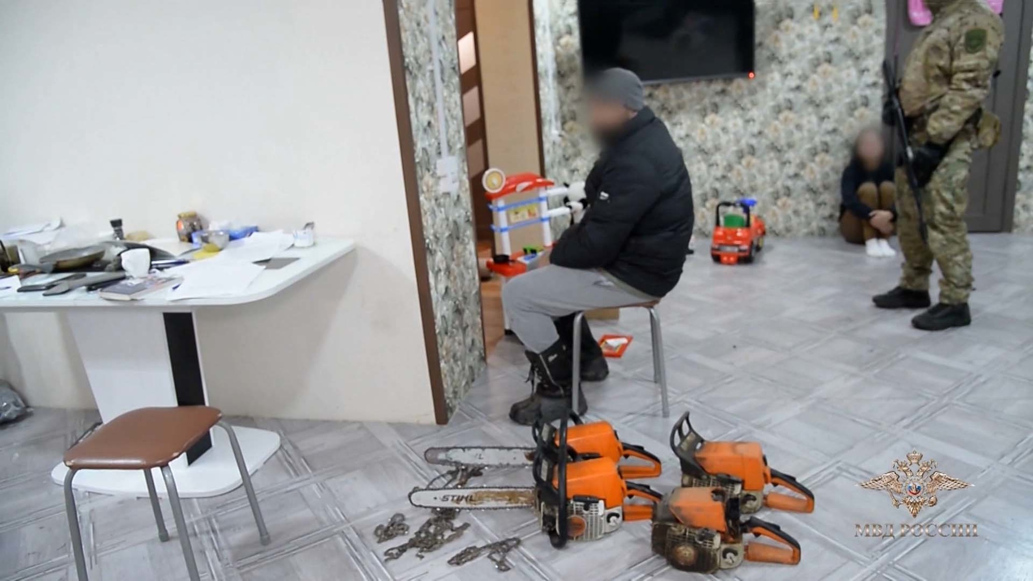Группировку черных лесорубов задержали в Пермском крае